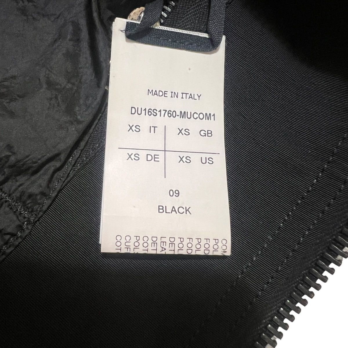 Rick Owens Drkshdw Rick Owens DRKSHDW Denim/Leather Patchwork Bomber Jacket Size US XS / EU 42 / 0 - 9 Thumbnail