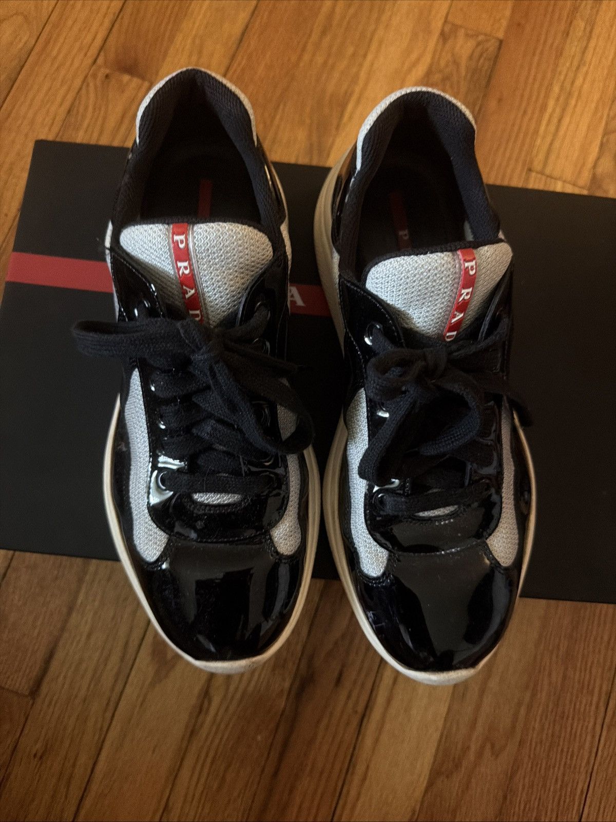 Prada Prada American Cup Sneaker size 7 Size US 7 / EU 40 - 1 Thumbnail