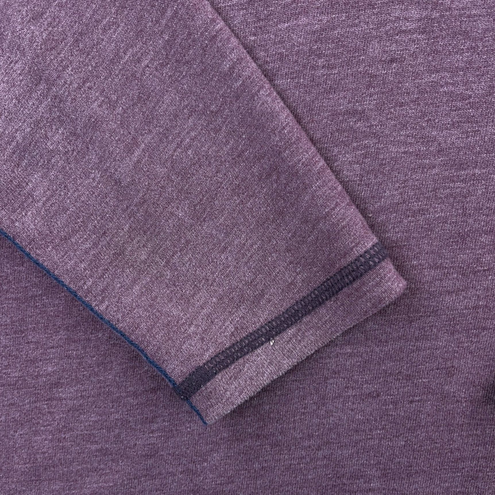 Tommy Bahama Tommy Bahama Sweater Men Large Purple Pullover Quarter Zip Sweatshirt Adult Size US L / EU 52-54 / 3 - 4 Thumbnail