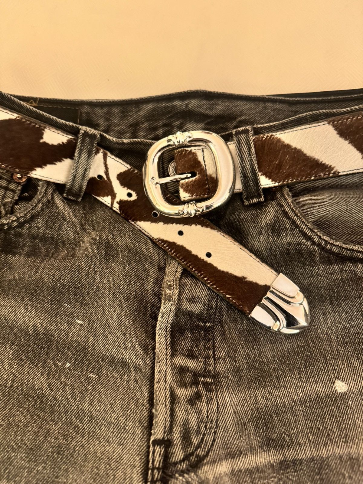Chrome hearts 2 piece zebra gunslinger