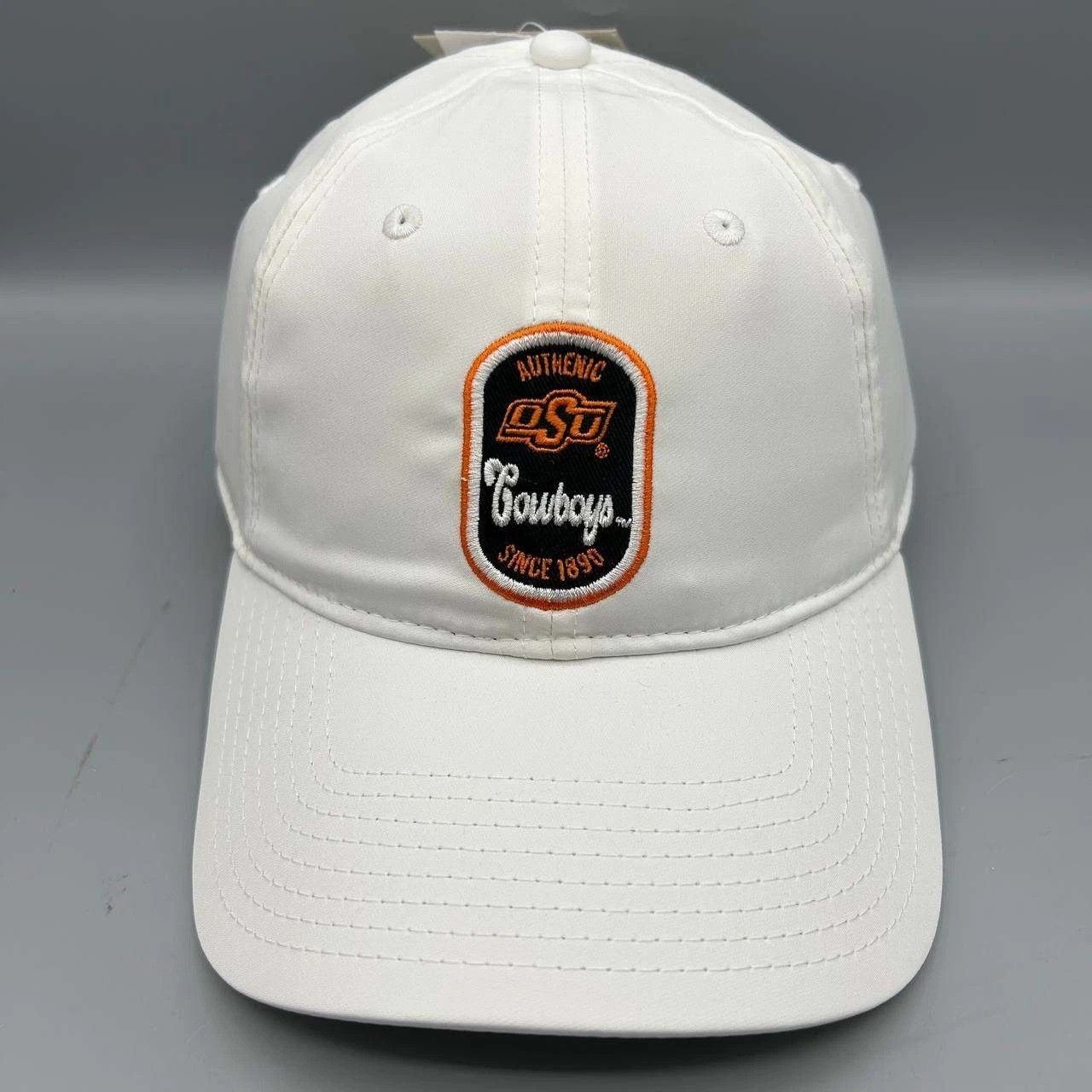 The Game Oklahoma State University Cowboys Hat Men White Strap Back Size ONE SIZE - 1 Thumbnail