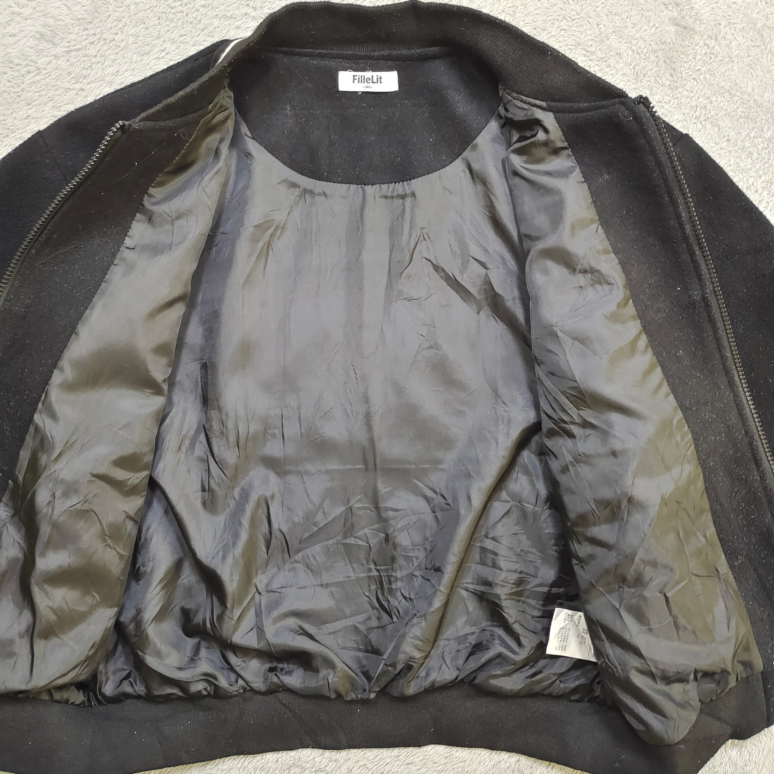Vintage Vintage FilleLit Rapture Fascination Bomber Fleece Jacket Size US M / EU 48-50 / 2 - 9 Thumbnail