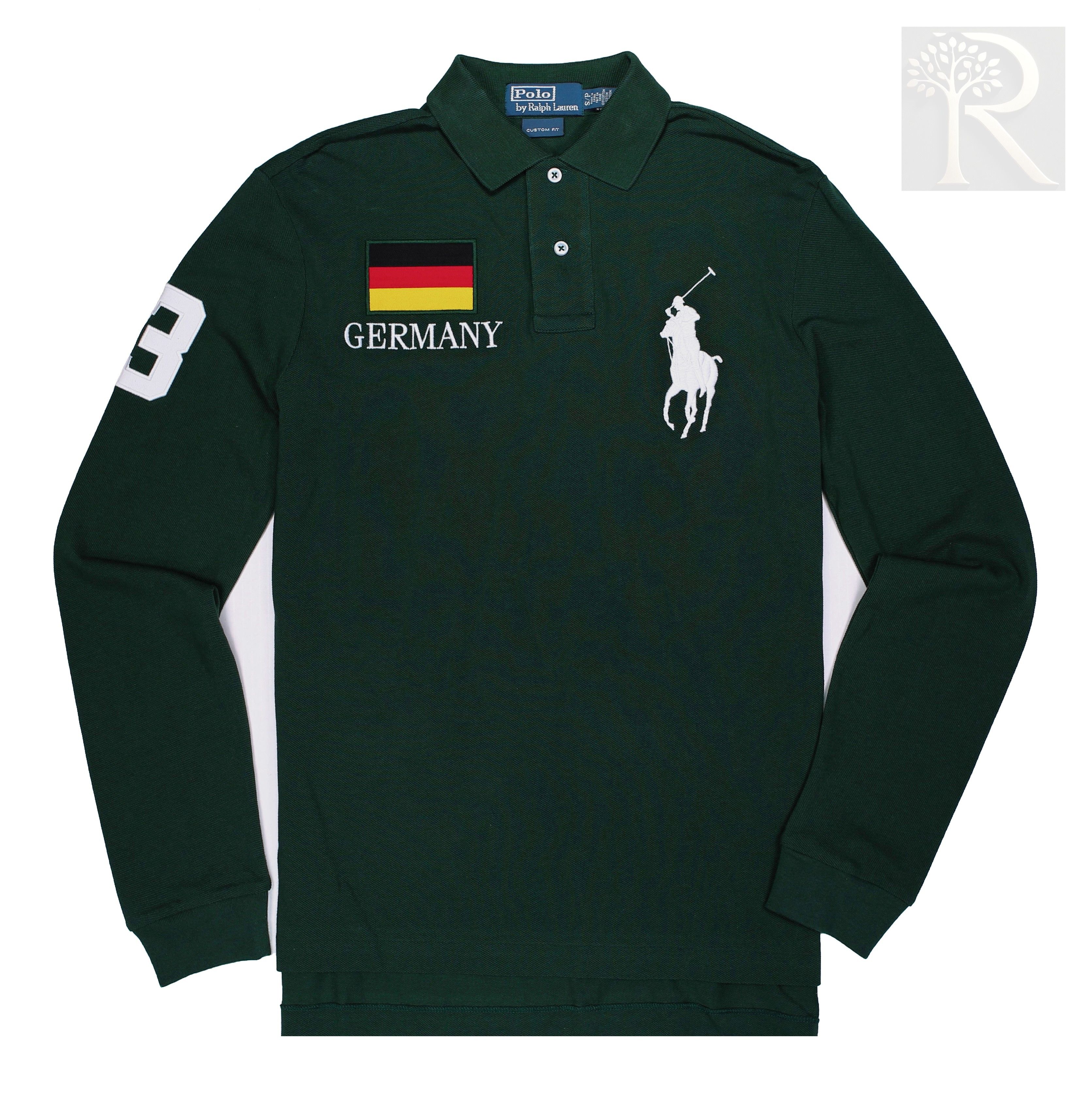 Polo Ralph Lauren NWT Polo Ralph Lauren Men Big Pony Polo "GERMANY EDITION" S Size US S / EU 44-46 / 1 - 1 Thumbnail
