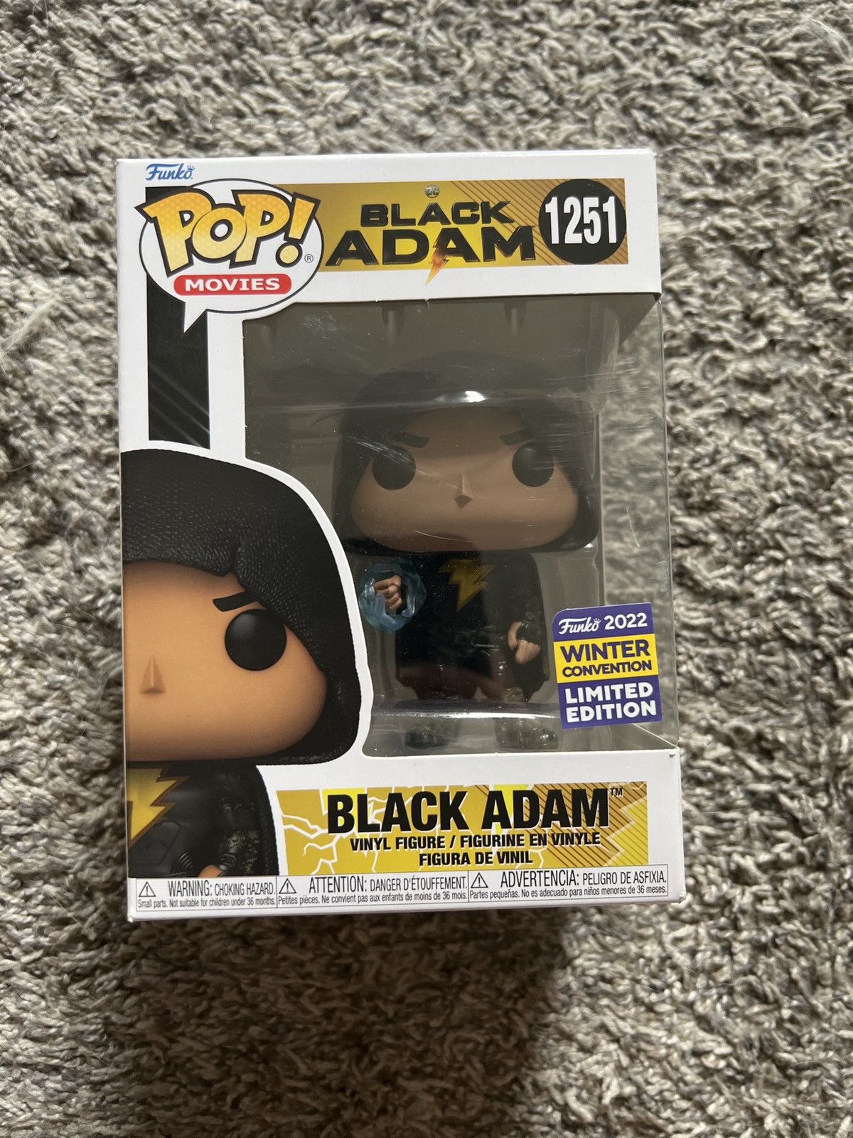 DC Comics Funko Pop! Black Adam Vinyl Figure Size ONE SIZE - 1 Thumbnail
