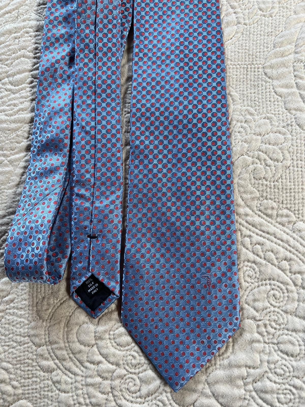 Trussardi Trussardi exclusive long silk tie Size ONE SIZE - 1 Thumbnail