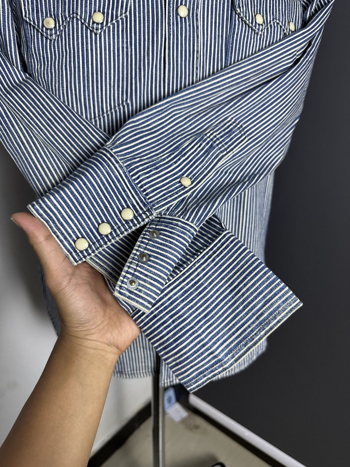 UES Japan Ues Hickory shirt Size US M / EU 48-50 / 2 - 5 Thumbnail