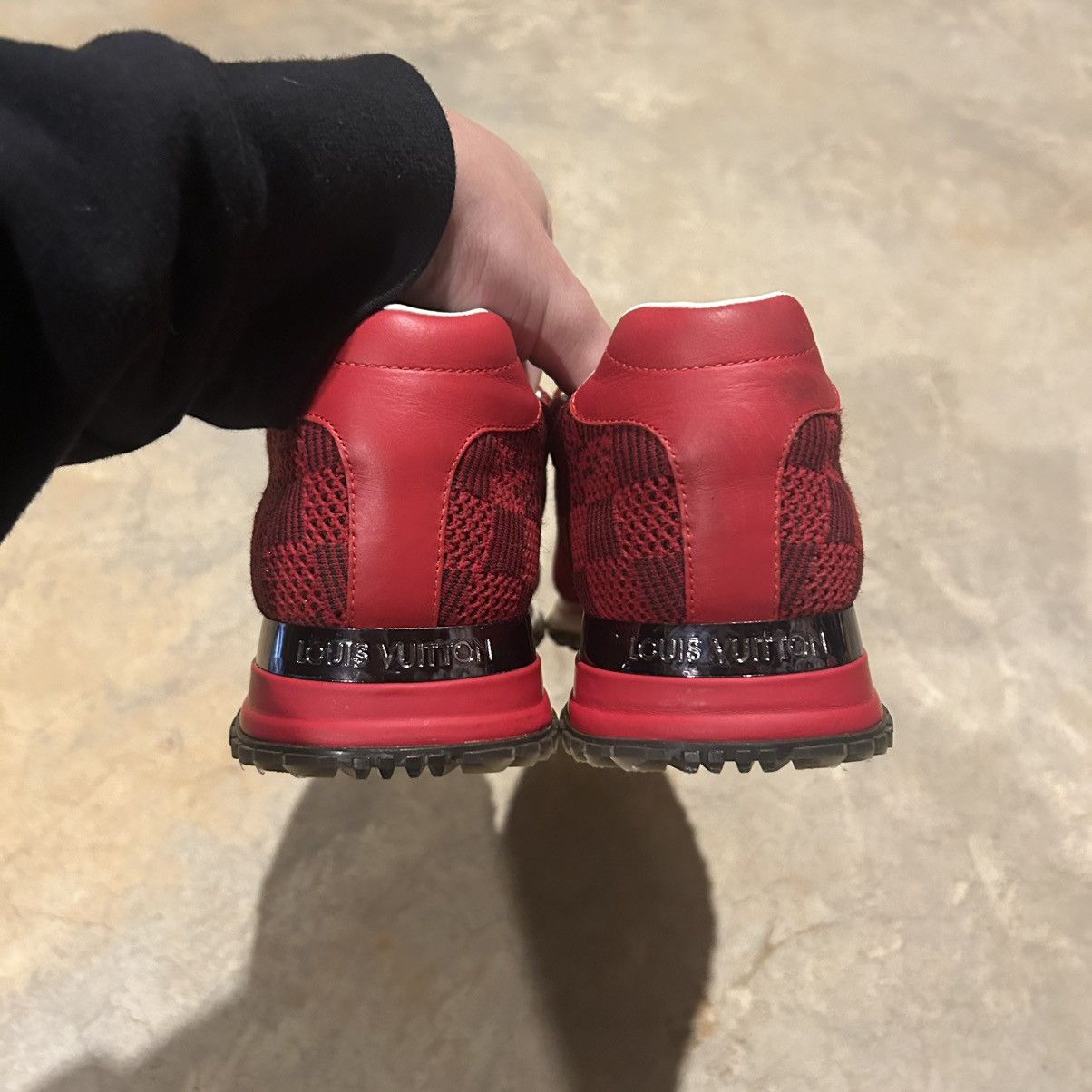 Designer × Louis Vuitton Louis Vuitton Run Away Damier Calfskin Fabric Sneakers US 9 Size US 9 / EU 42 - 5 Thumbnail