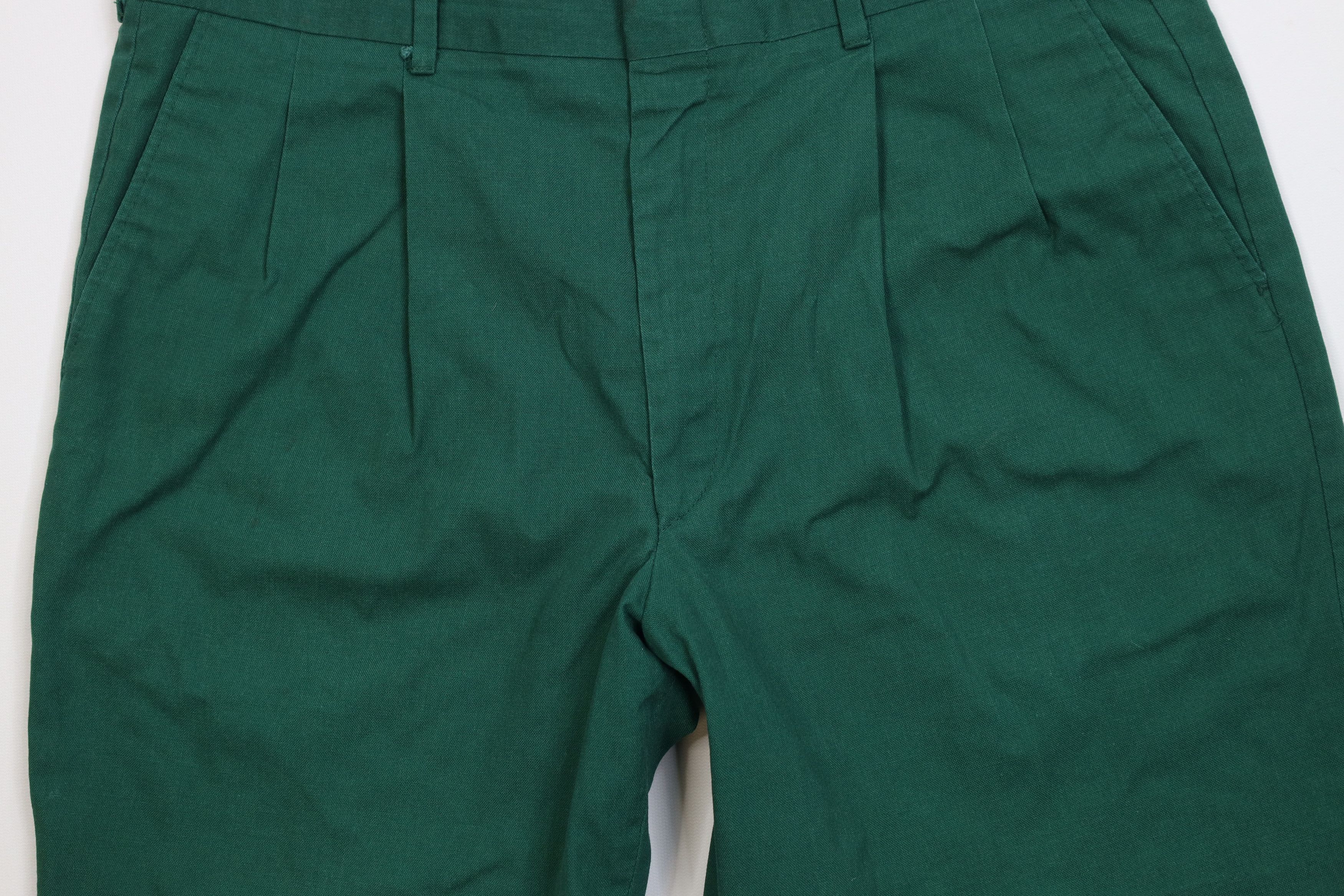 Vintage Vintage 90s Streetwear Above Knee Chino Shorts Green Golf Size US 34 / EU 50 - 3 Thumbnail