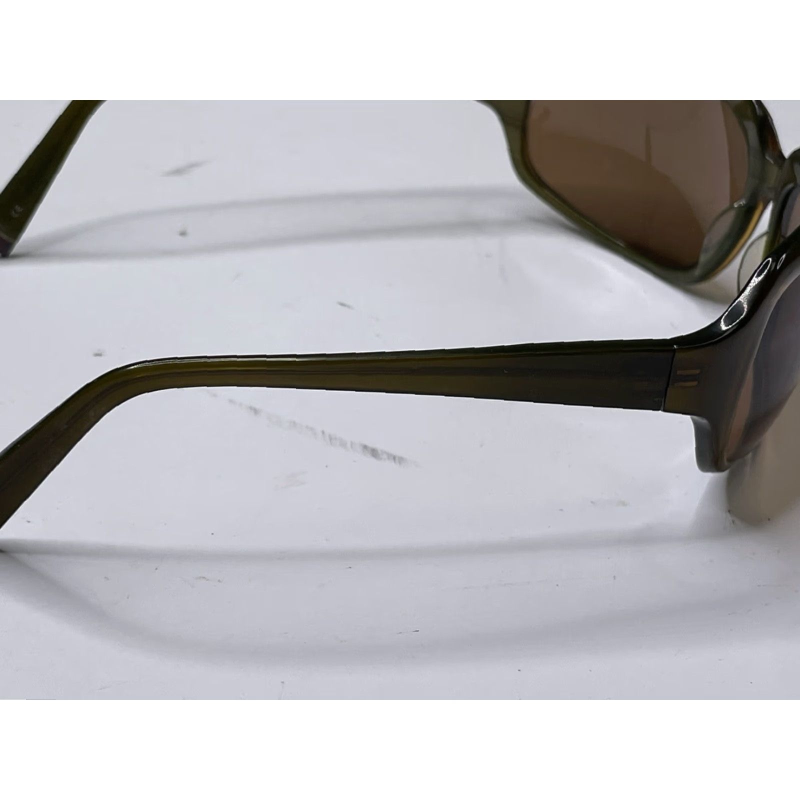 Oliver Peoples VINTAGE Oliver Peoples Bella Donna JAS Women Designer Oversized Sunglasses 64◻17-120 Brown Brown 120 mm Womens Sunglasses Size ONE SIZE - 3 Thumbnail
