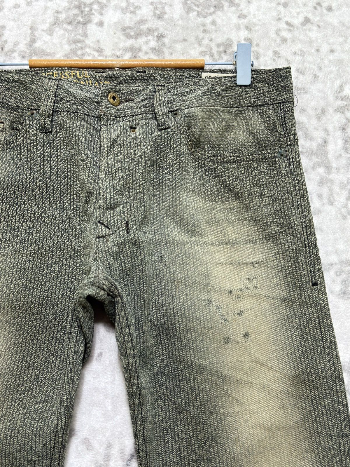 Diesel Diesel Safado Washed 0807M Regular Slim Straight Denim Jeans Size US 31 - 5 Thumbnail