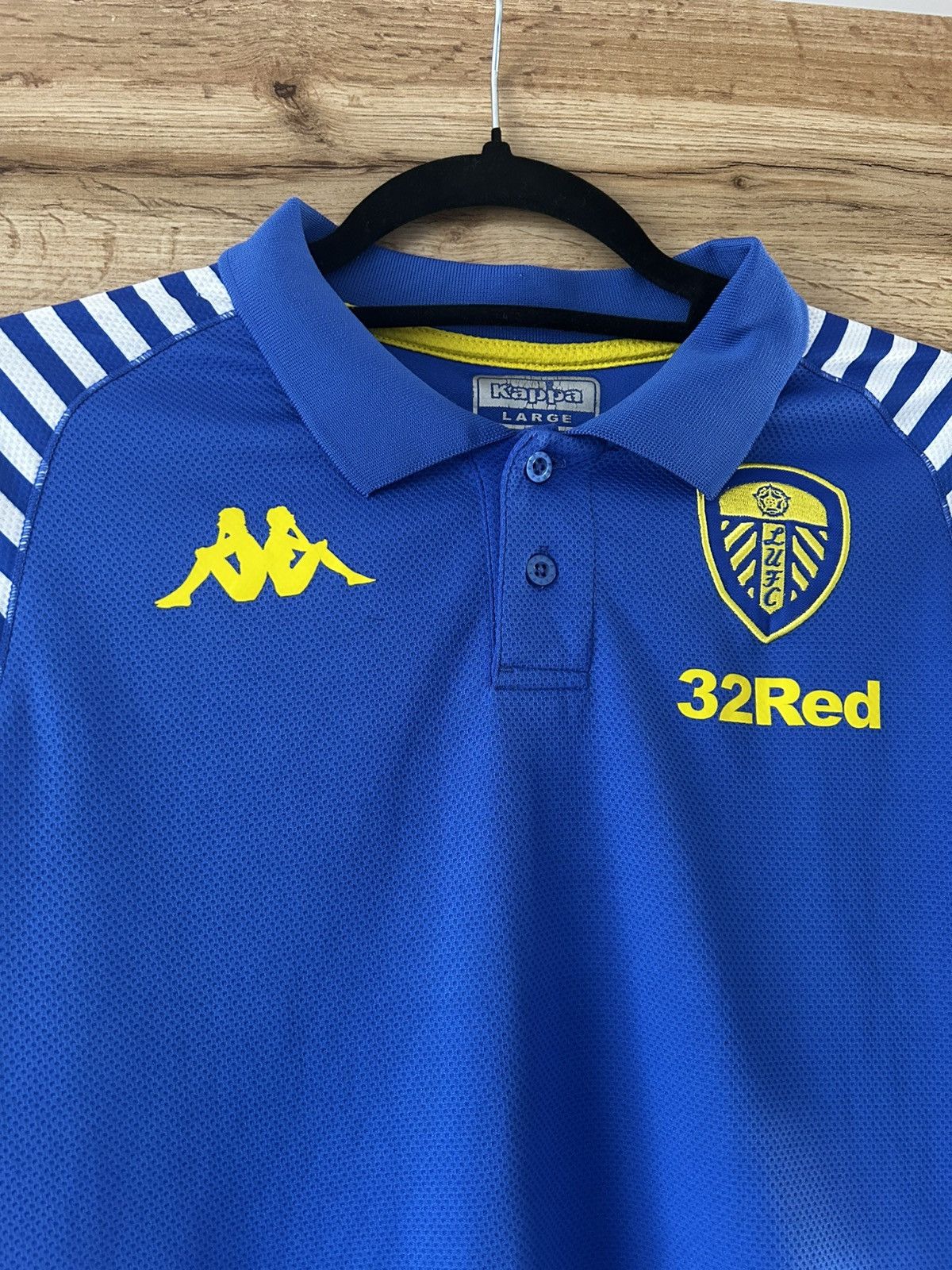 Kappa Leeds United 2019-20 Kappa Polo Shirt - - Size M/L Size US L / EU 52-54 / 3 - 2 Thumbnail