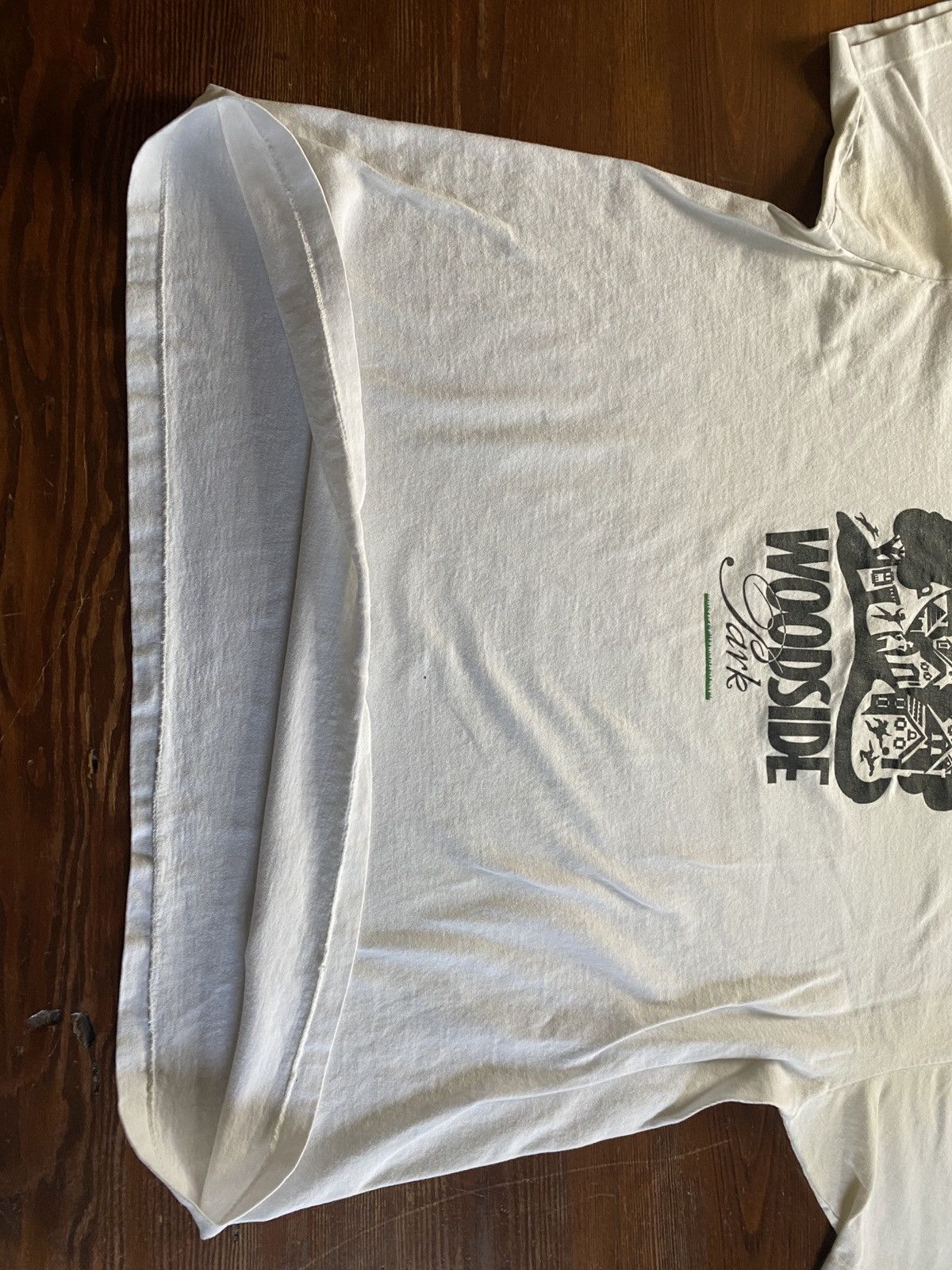 Vintage Vintage 90’s Woodside Park Neighborhood Single Stitch Tee Size US XL / EU 56 / 4 - 13 Thumbnail