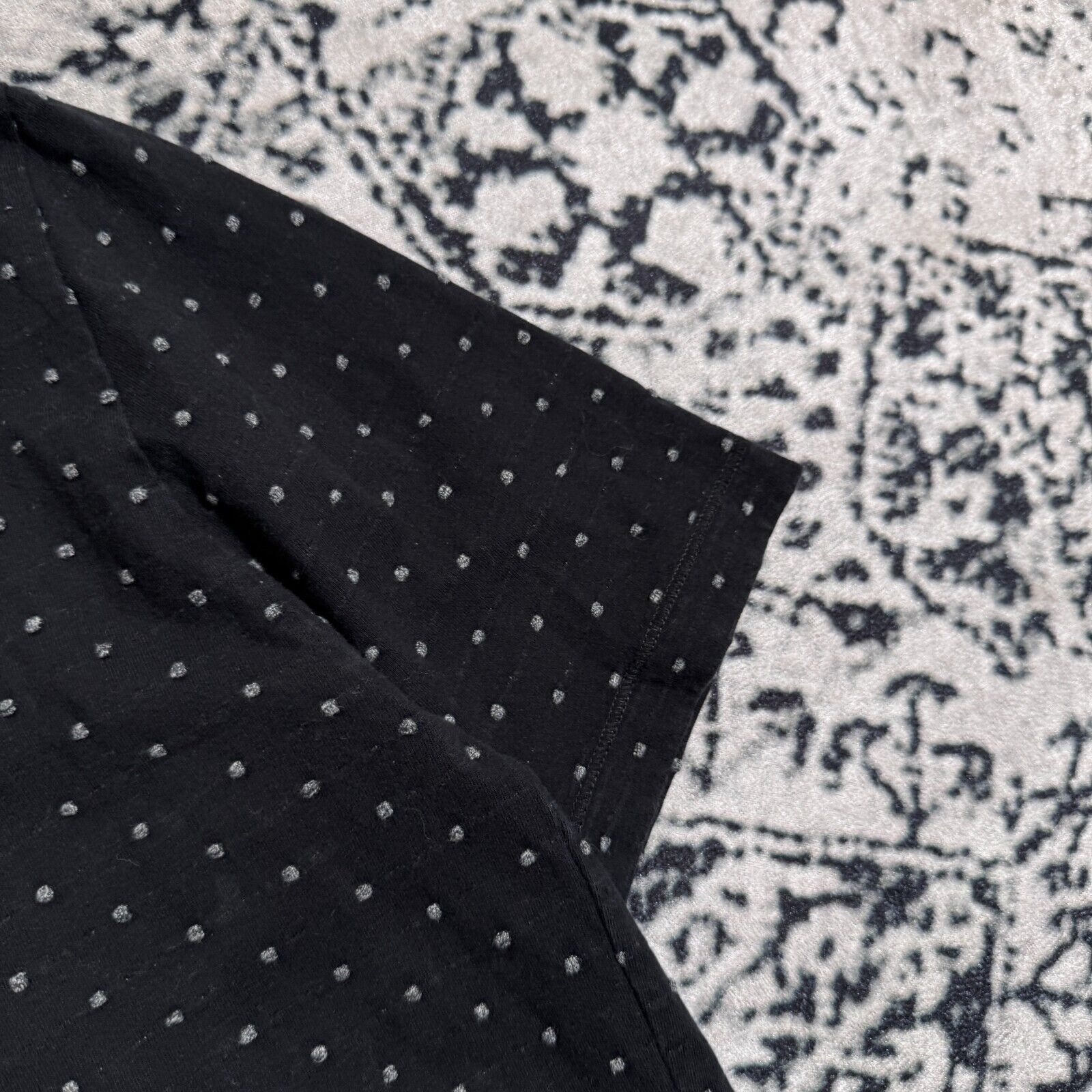 Our Legacy × Vintage Our Legacy Unisex Black Cotton T-Shirt Size S Polka Dot Size US S / EU 44-46 / 1 - 5 Thumbnail