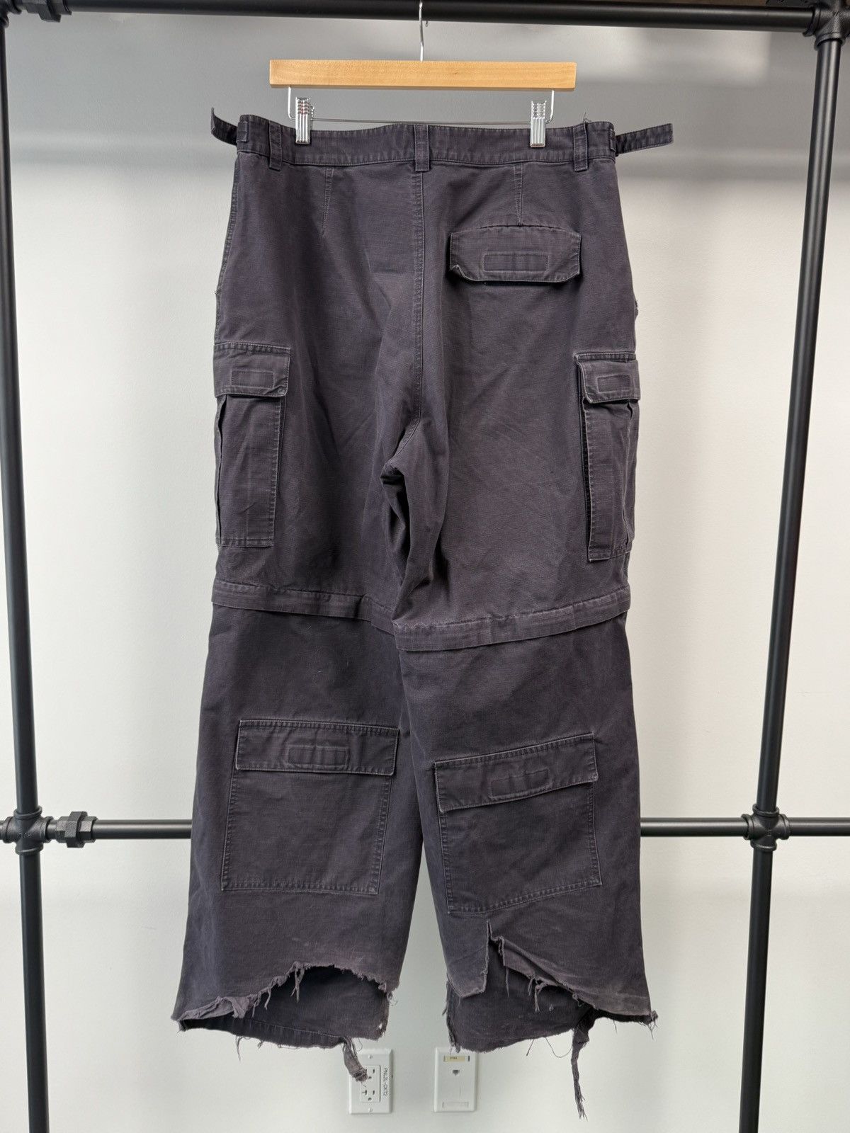 Balenciaga Balenciaga Cargo Pants with Detachable Shorts-yf - 50 Size US 34 / EU 50 - 2 Thumbnail