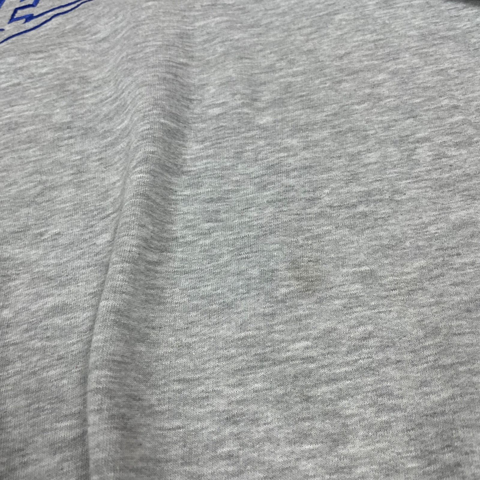 Nike × Vintage Vintage Nike Men’s Heather Gray Solo Swoosh Sweatshirt XL Size US XL / EU 56 / 4 - 3 Thumbnail