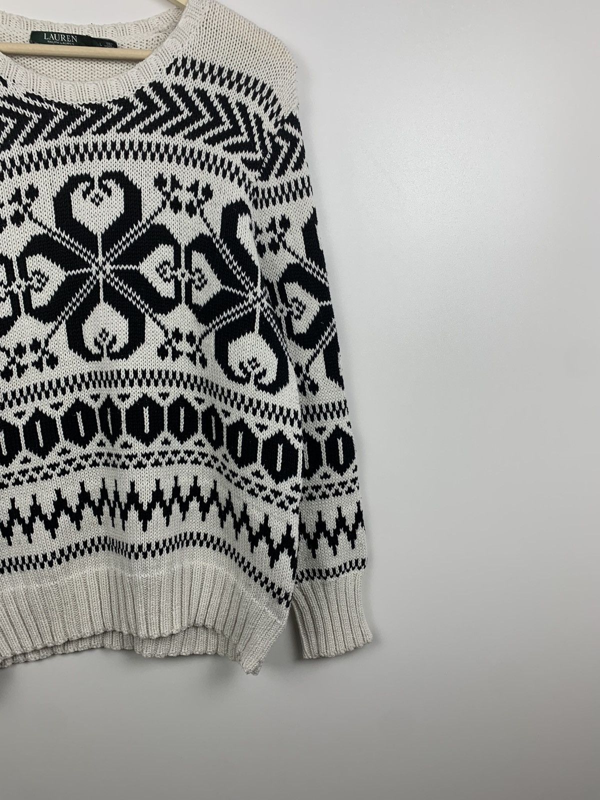 Lauren Ralph Lauren Y2K Lauren Ralph Lauren Fair Isle Winter Sweater Norway 90’s Size L / US 10 / IT 46 - 5 Thumbnail
