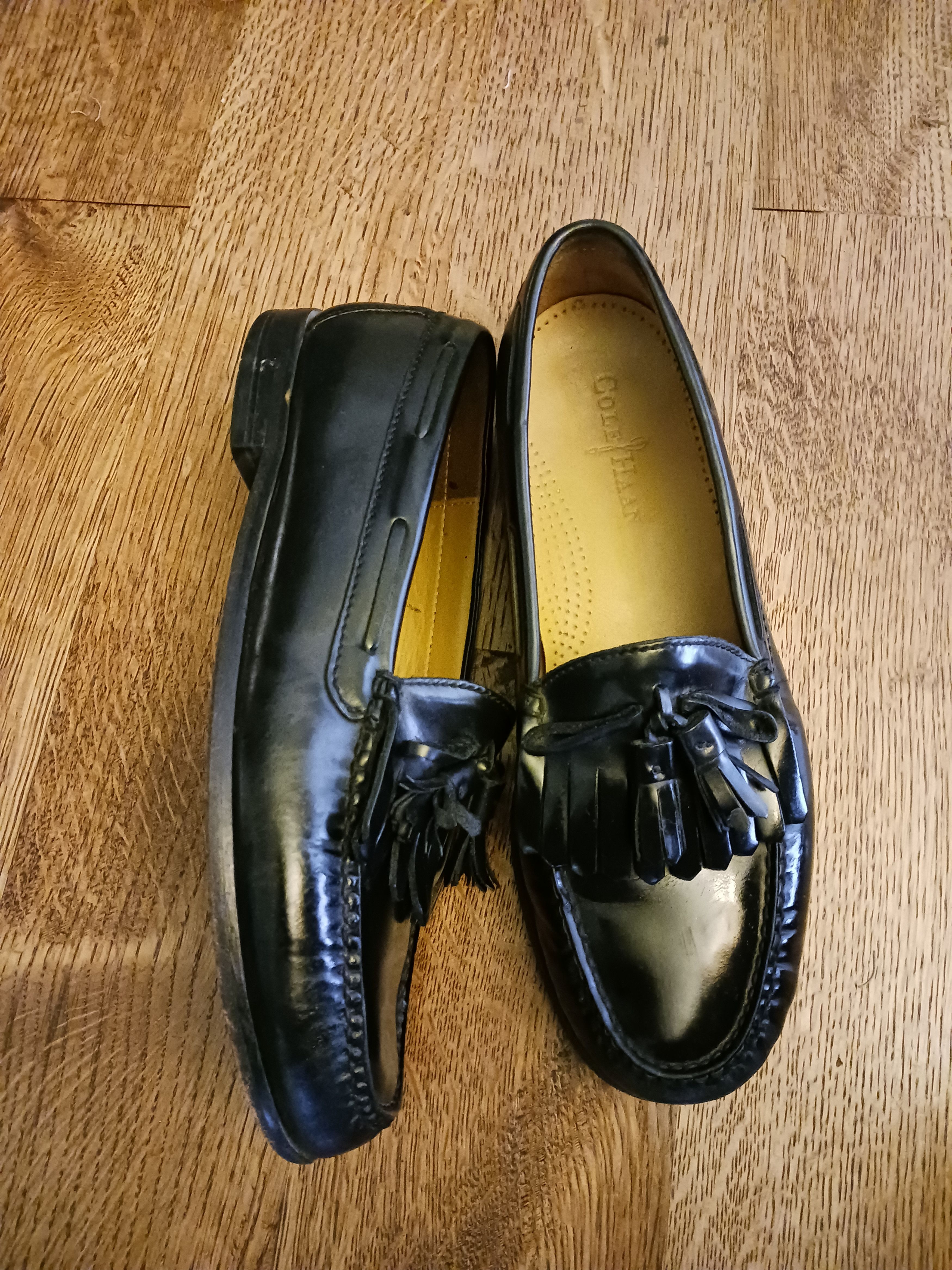 Cole Haan 100% Leather Tasseled Loafers Size US 10 / EU 43 - 2 Thumbnail