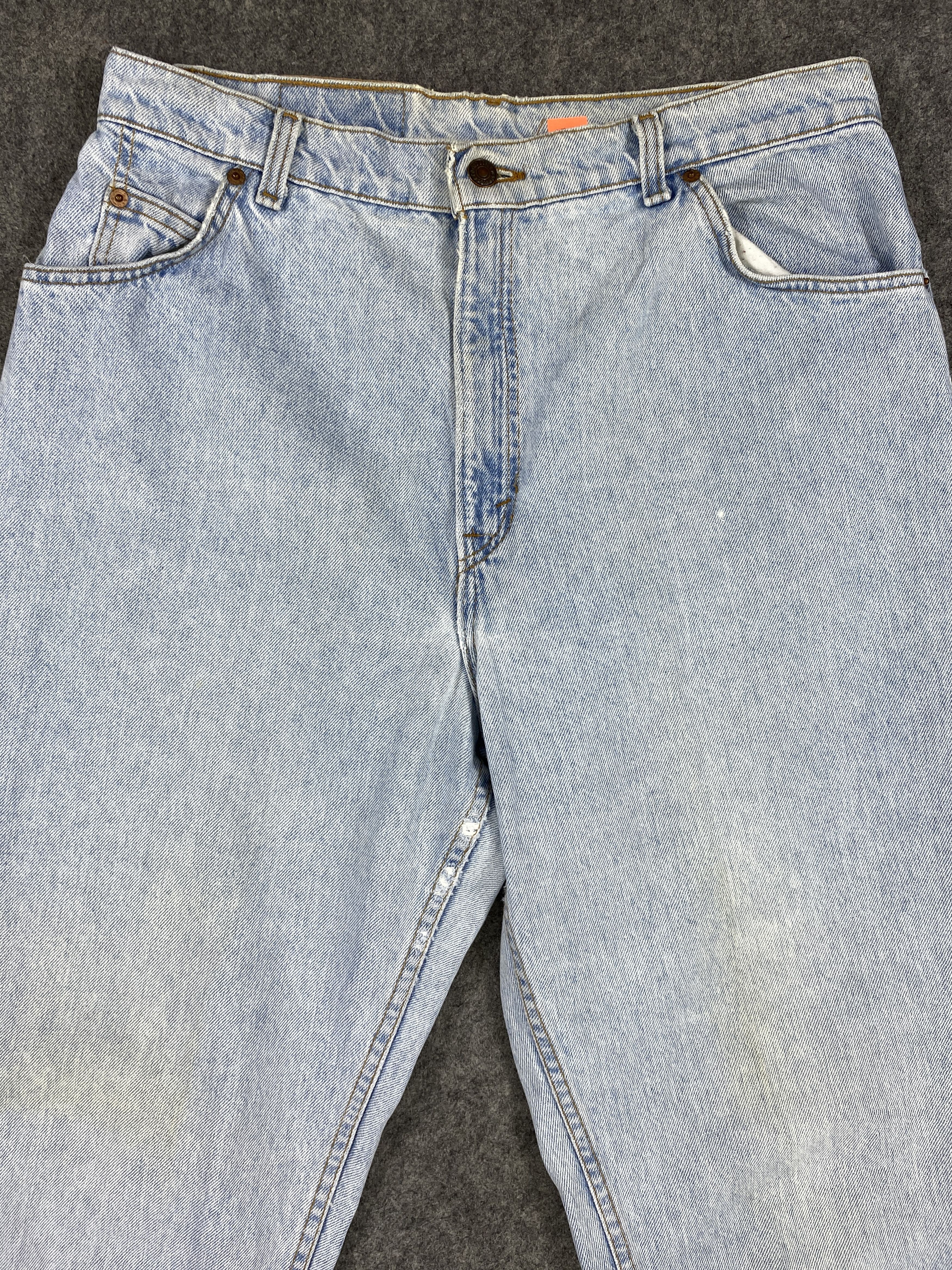 Levi's Light Blue Wash Vintage Levi's 15951 33x31 Denim -SJ042 Size US 33 - 3 Thumbnail