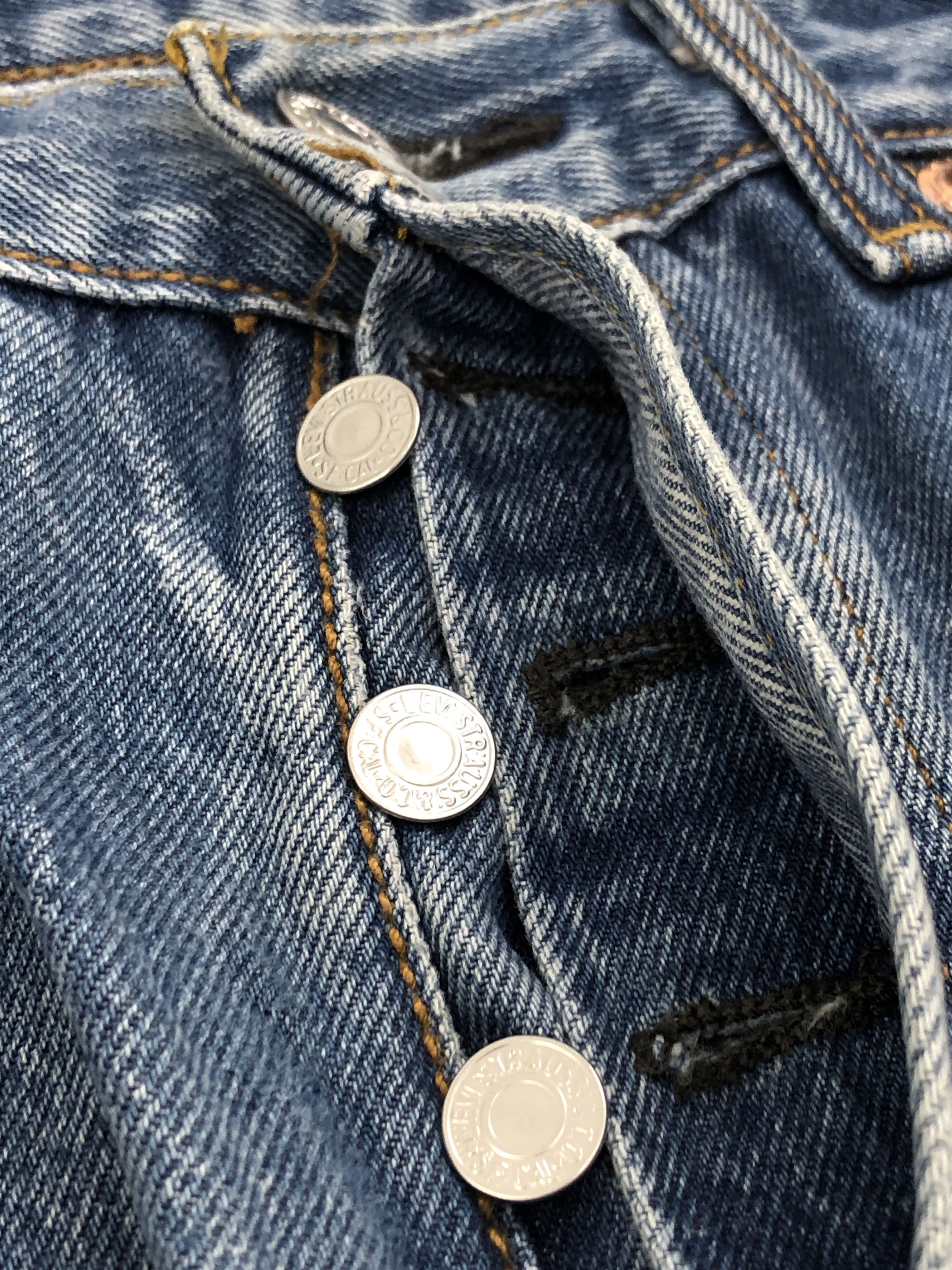 Levi's × Vintage Vintage Levis 501 Stone Washed Denim Jeans Size US 30 / EU 46 - 13 Thumbnail