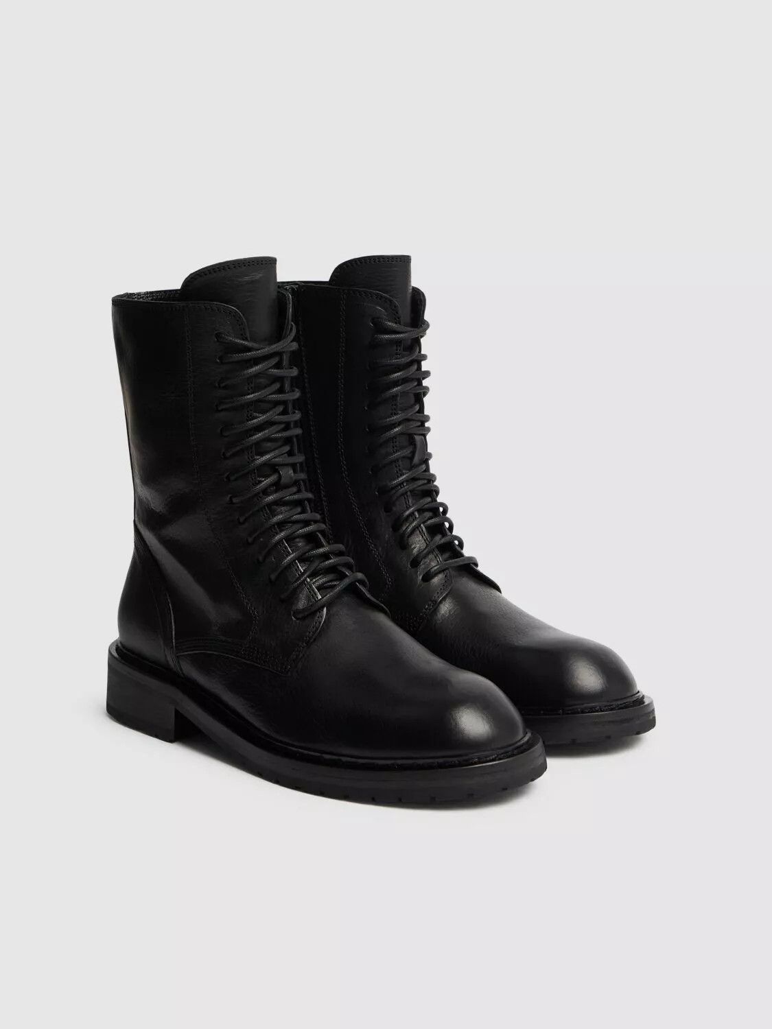 Ann Demeulemeester Ann Demeulemeester Danny Black Combat Boots Authentic Size US 5.5 / IT 35.5 - 2 Thumbnail