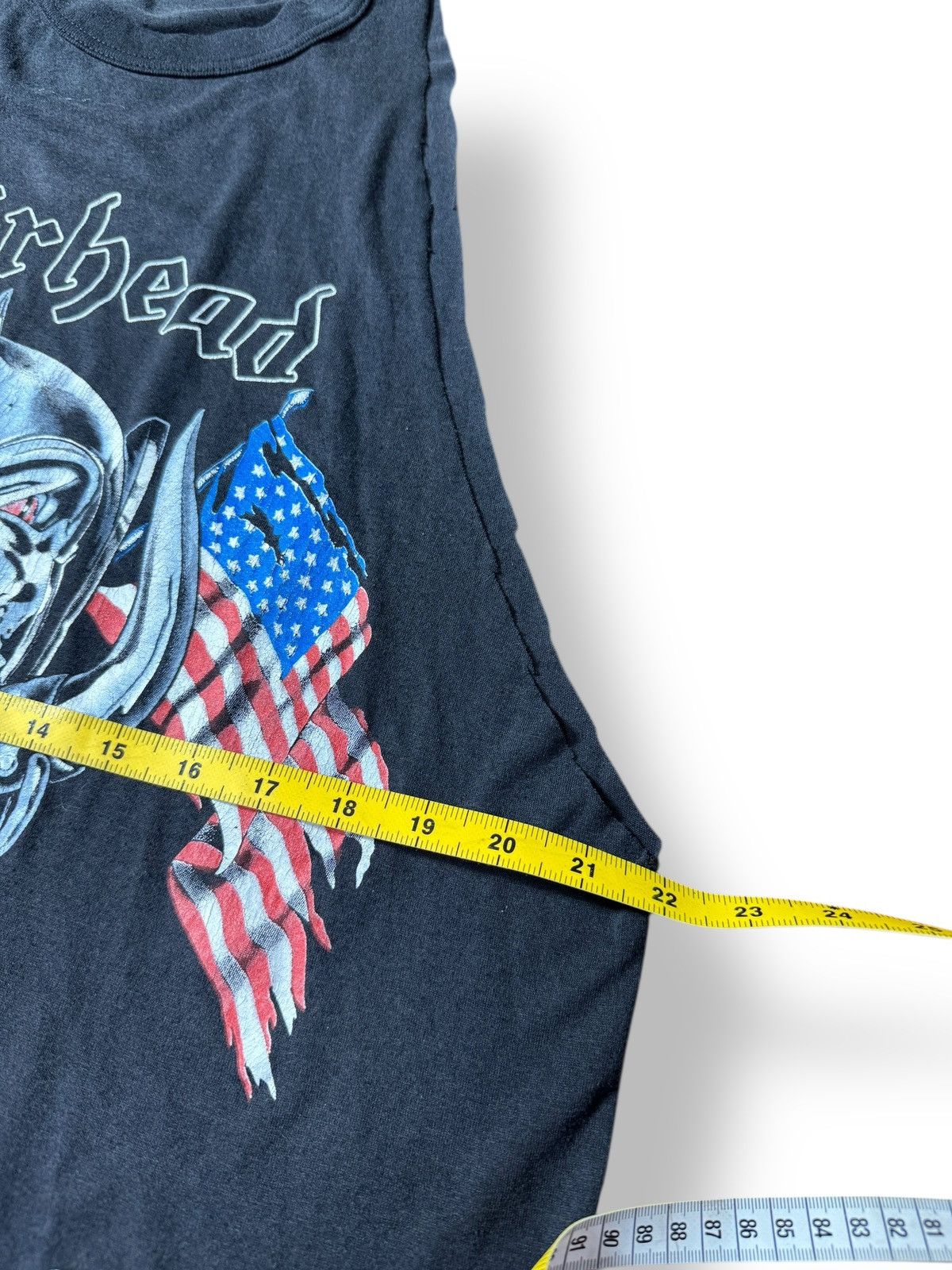 Band Tees × Vintage *RARE* VINTAGE 90s 1991 MOTORHEAD TOUR USA AMERICAN ROCK TEE Size US XL / EU 56 / 4 - 5 Thumbnail