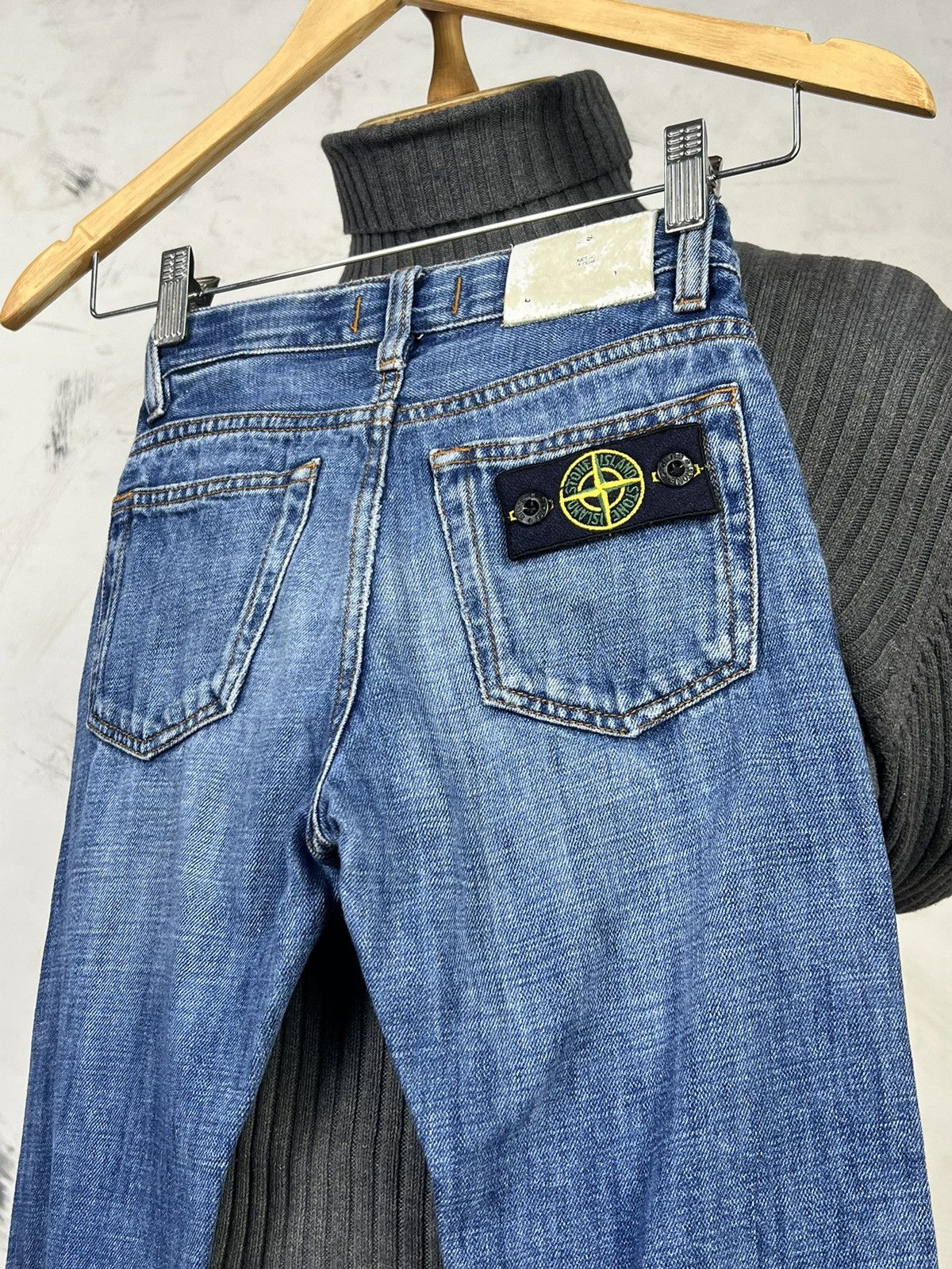 Stone Island Stone Island Junior Denim Jeans Size 6 / 116 Size US 26 / EU 42 - 4 Thumbnail