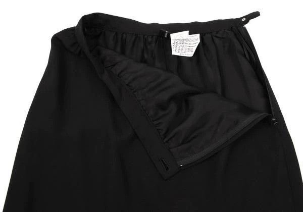 Other Comme Des Garcons size M Black Retro Furry Design Skirt Size 24" / US 00 / IT 34 - 5 Thumbnail