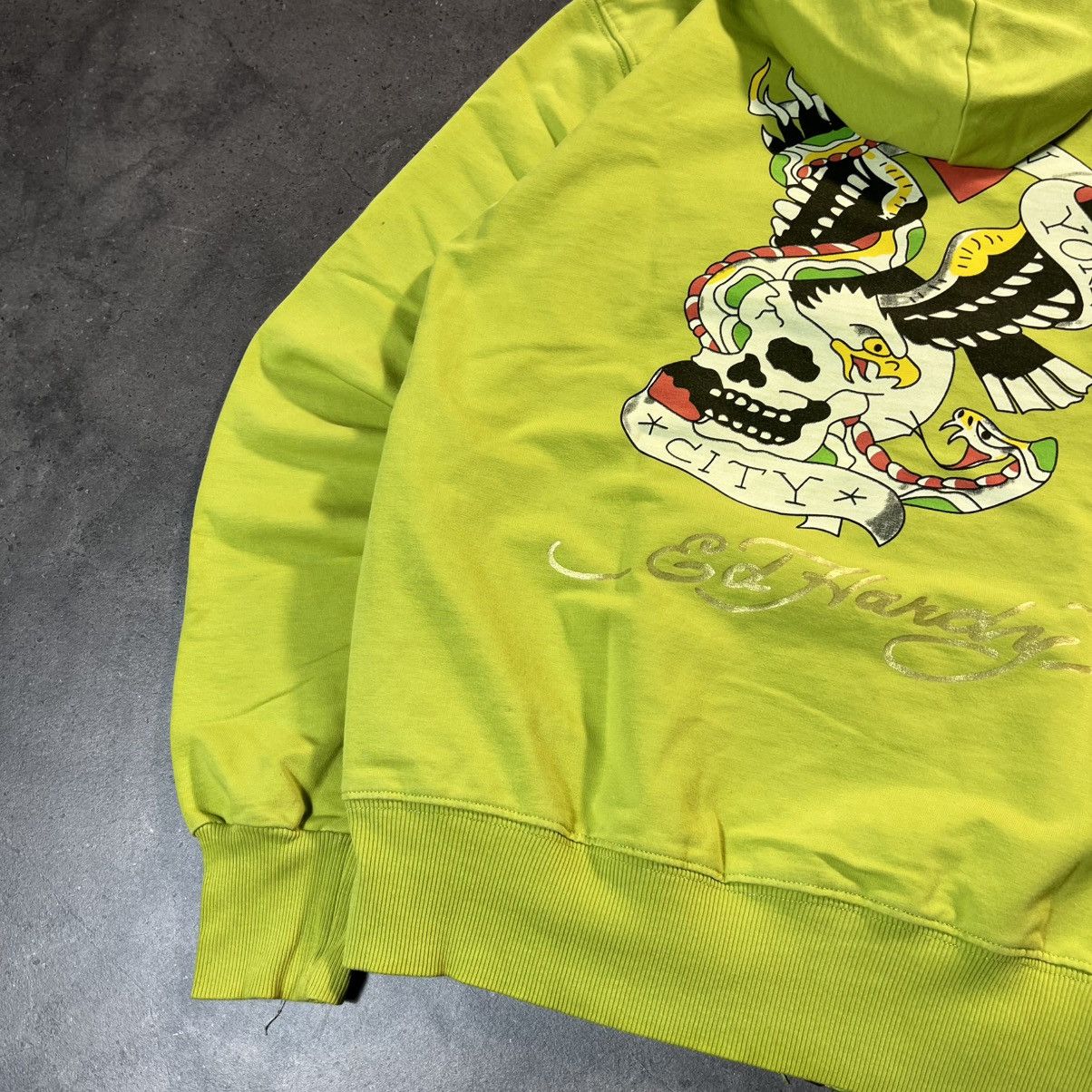 Ed Hardy Vintage Y2K Ed Hardy Big Logo Swag Zip Hoodie Sweatshirt Size US S / EU 44-46 / 1 - 15 Thumbnail