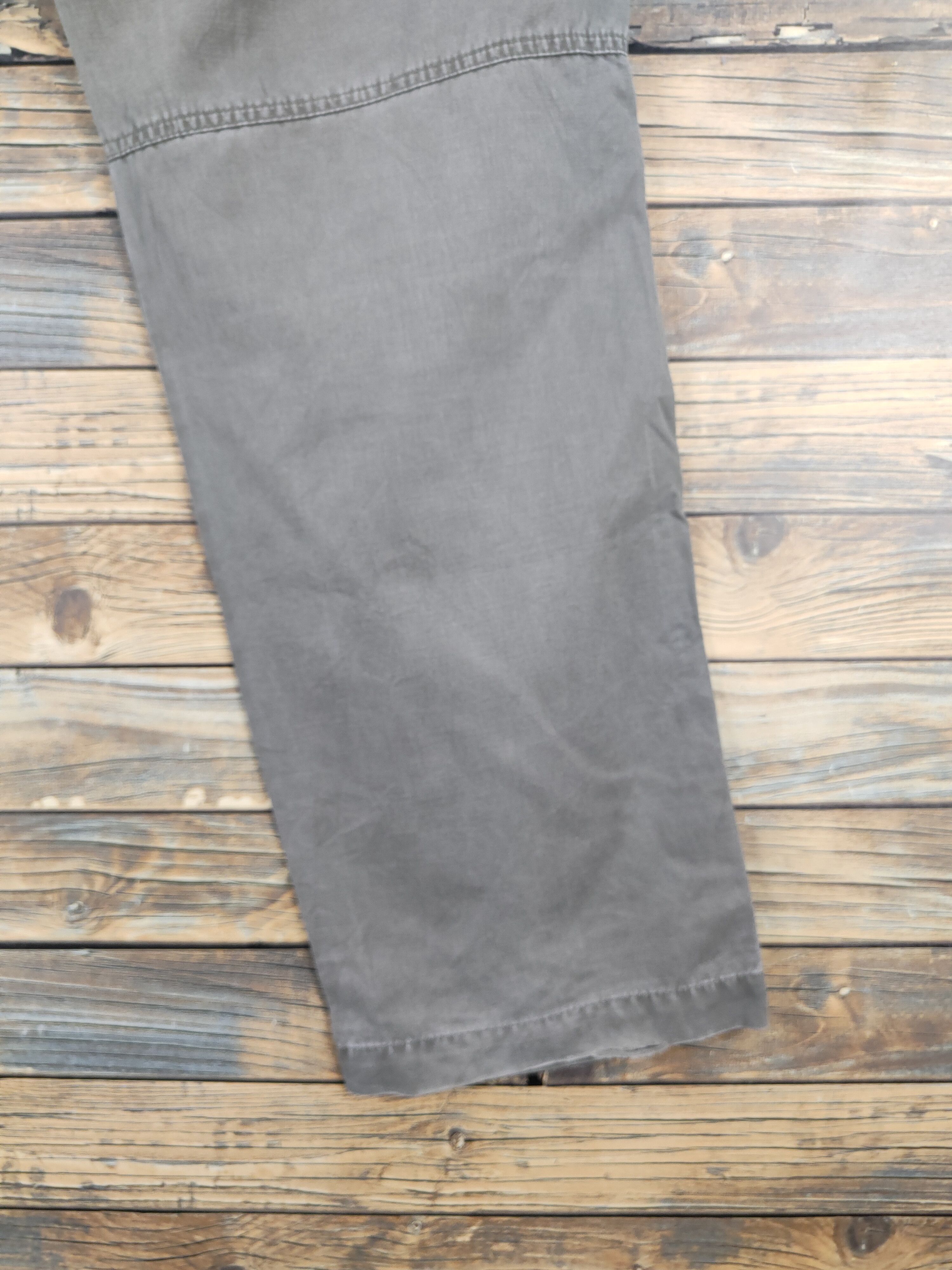 Japanese Brand Uniqlo Green Faded Multipocket Tactical Cargo Pants #W2096 Size US 35 - 11 Thumbnail
