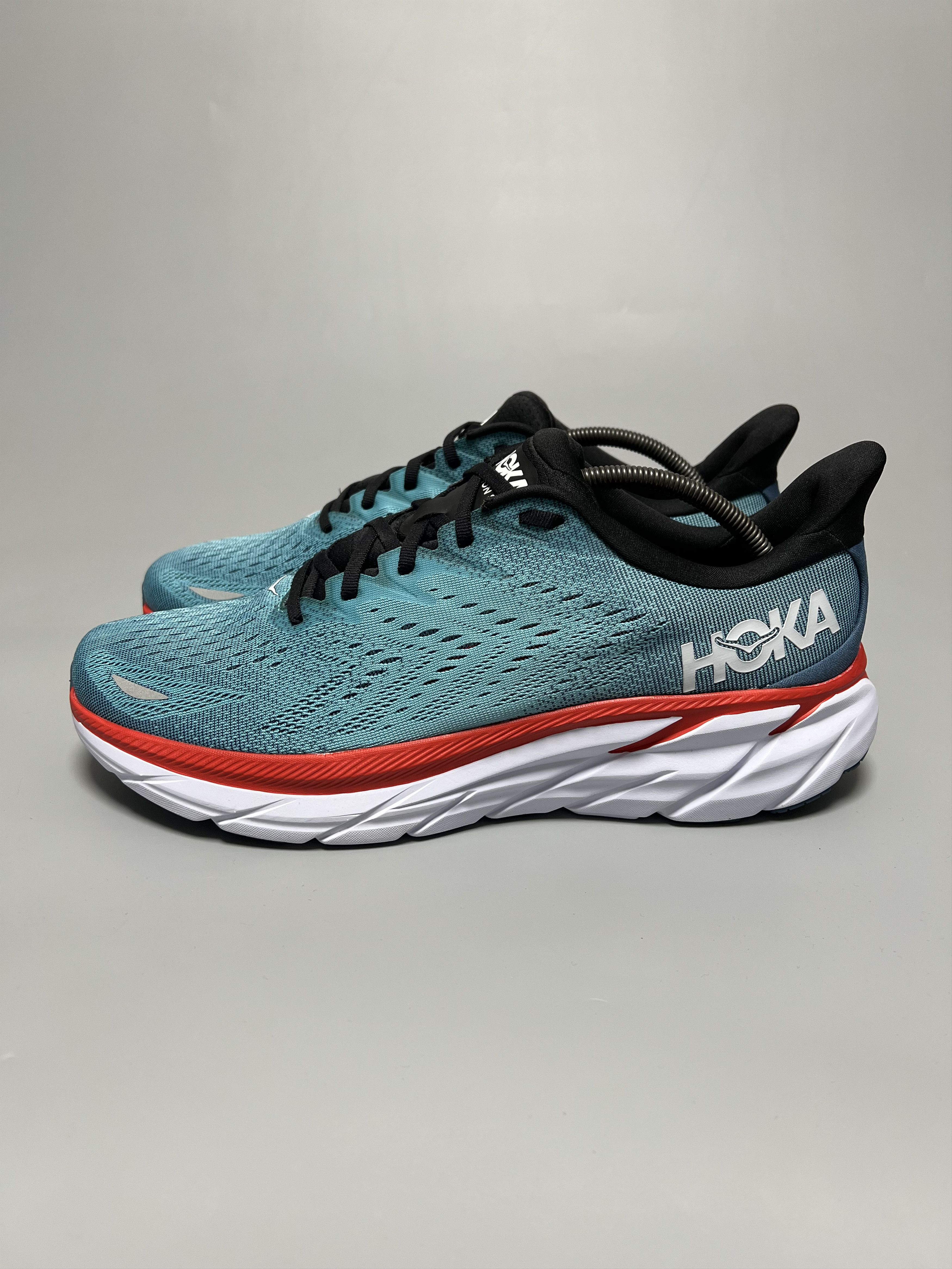 Hoka 12.5D Hoka One One Clifton 8 Men's Running Shoes Walking Gym Size US 12.5 / EU 45-46 - 2 Thumbnail