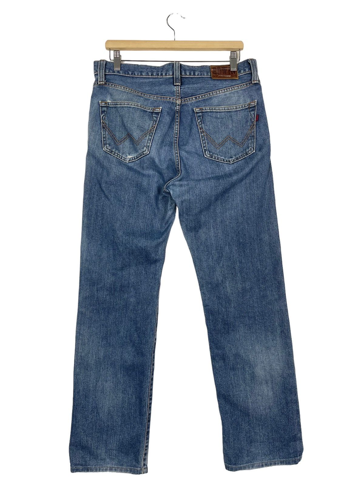 Edwin Vintage Edwin 402 Made In Japan Distressed Jeans Size US 33 - 8 Thumbnail