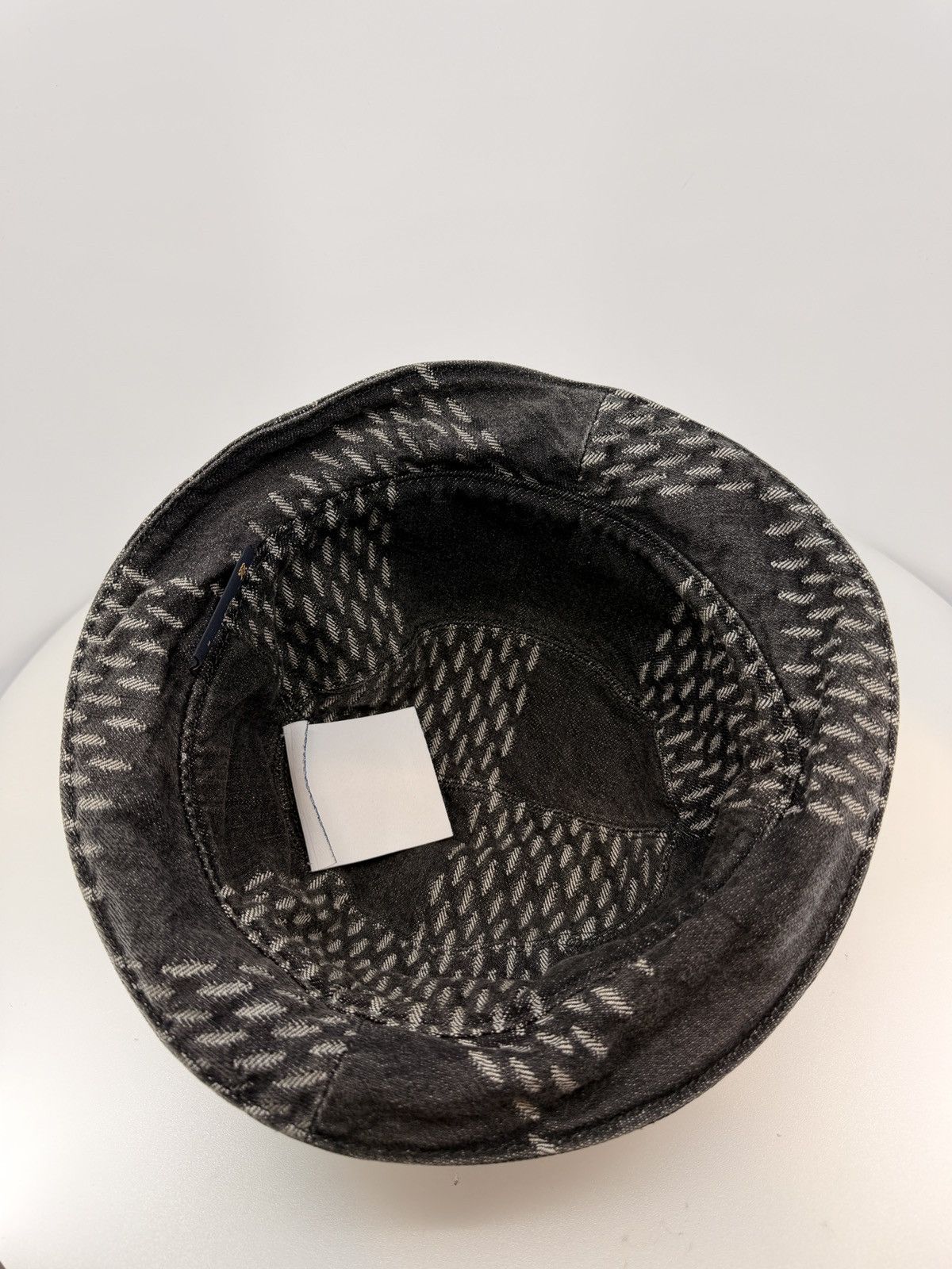 Louis Vuitton Louis Vuitton Nigo Monogram Denim Bucket Hat Size ONE SIZE - 3 Thumbnail
