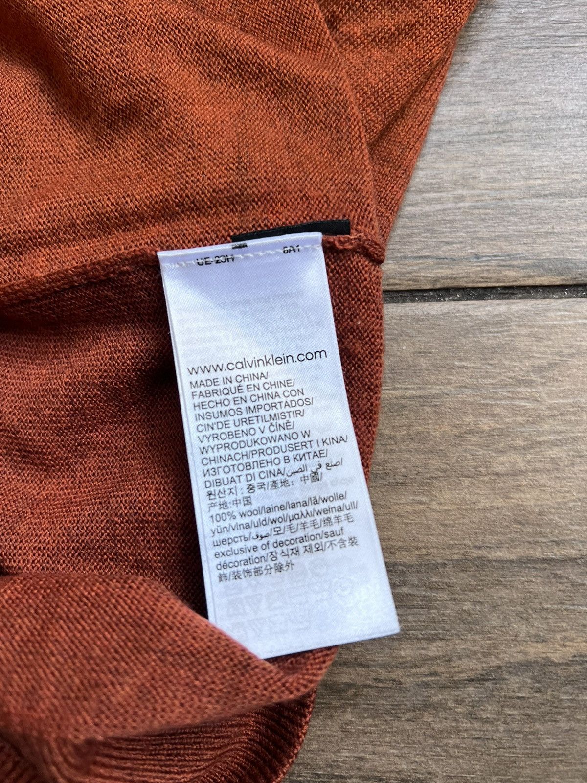 Calvin Klein Calvin Klein Size US S / EU 44-46 / 1 - 4 Thumbnail