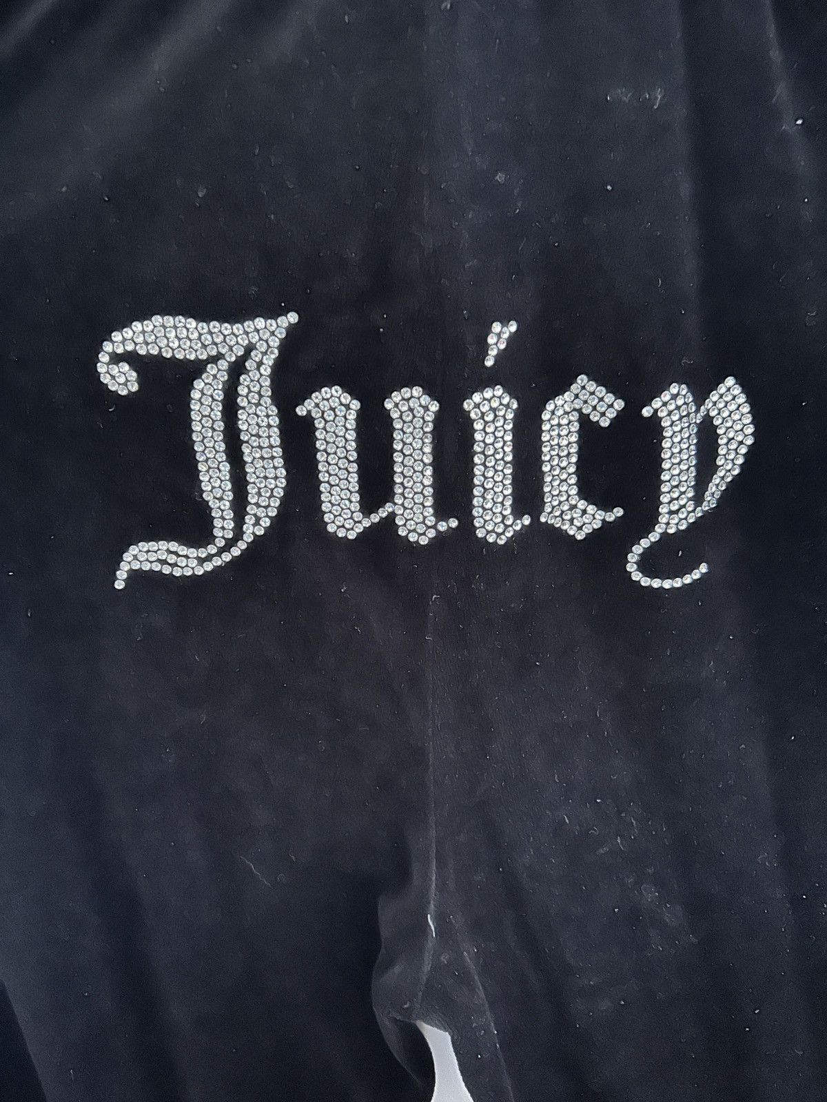 Juicy Couture × Vetements 995$ vetements x juicy rhinestones uber long sweatpants Size 30" / US 8 / IT 44 - 4 Thumbnail