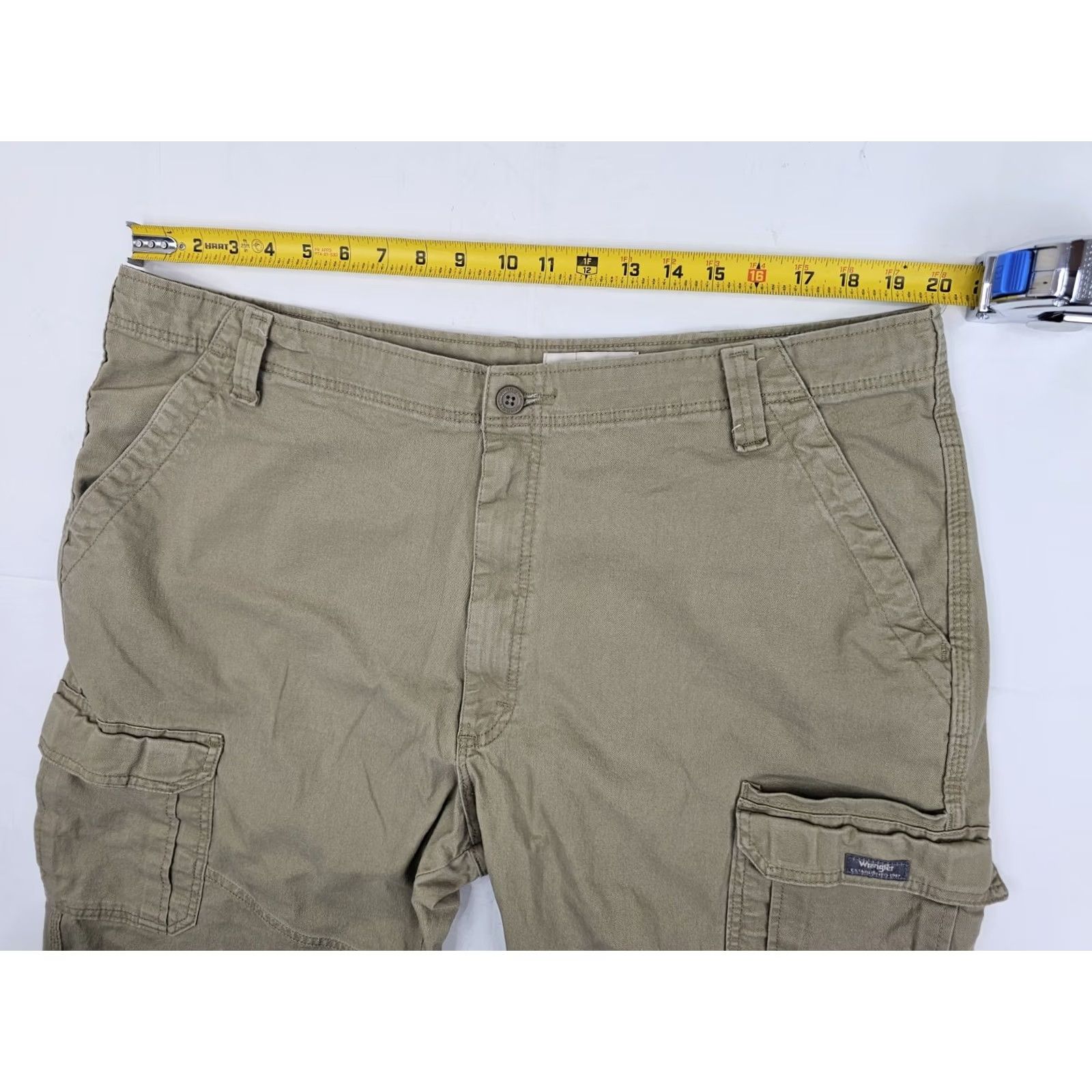 Wrangler Wrangler Relaxed Fit Cargo Stretch Workwear Cotton Pants – Men’s 40x32 (Fits 40x31) Size US 40 / EU 56 - 5 Thumbnail