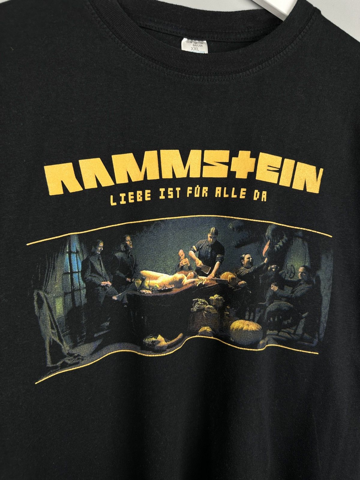 Band Tees Rammstein Liebe Ist Fur Alle Graphic Metal Rock T Shirt Tee Size US XL / EU 56 / 4 - 3 Thumbnail