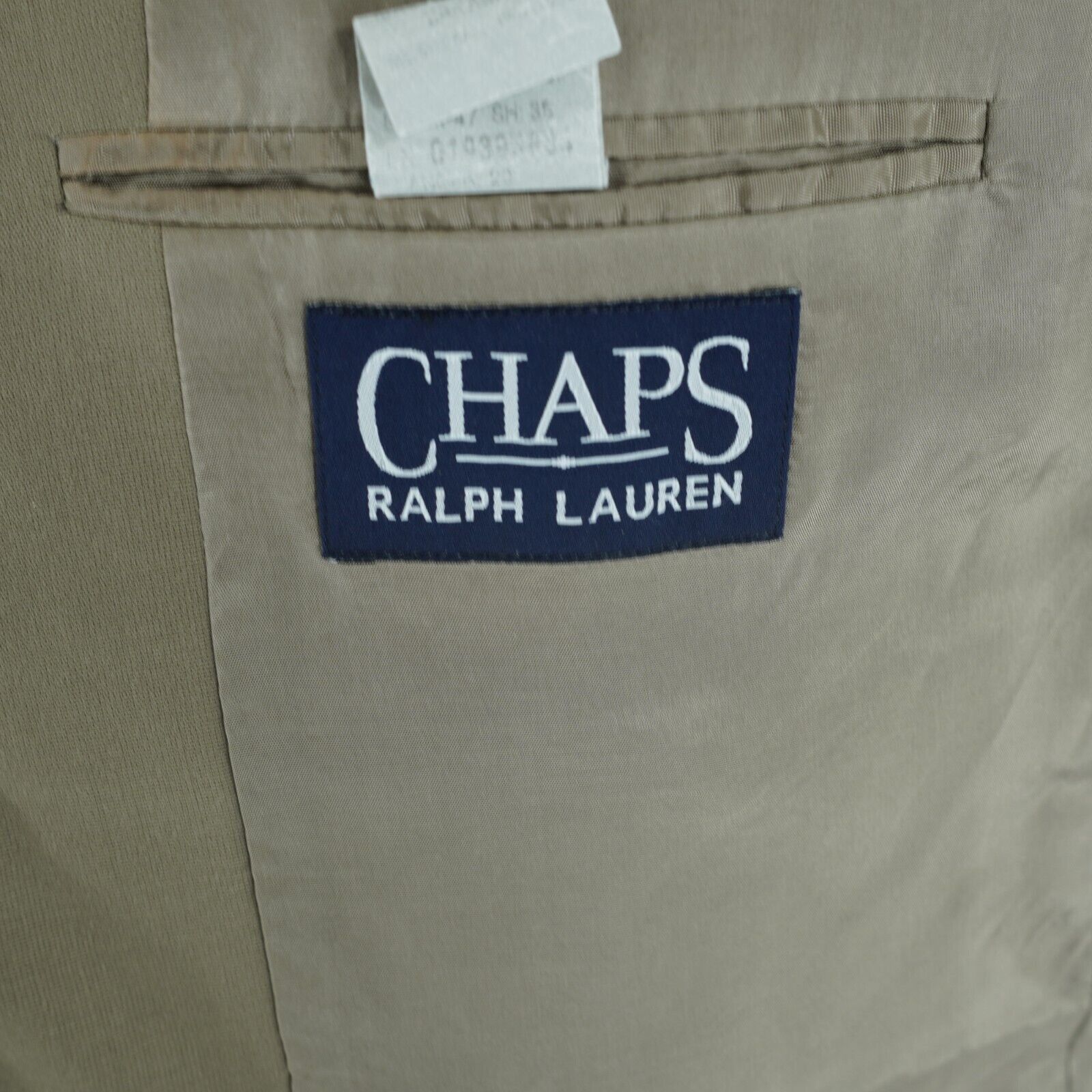 Ralph Lauren Chaps Ralph Lauren Wool Tan 2 Button Blazer 40R Suit Jacket Size 40R - 8 Thumbnail