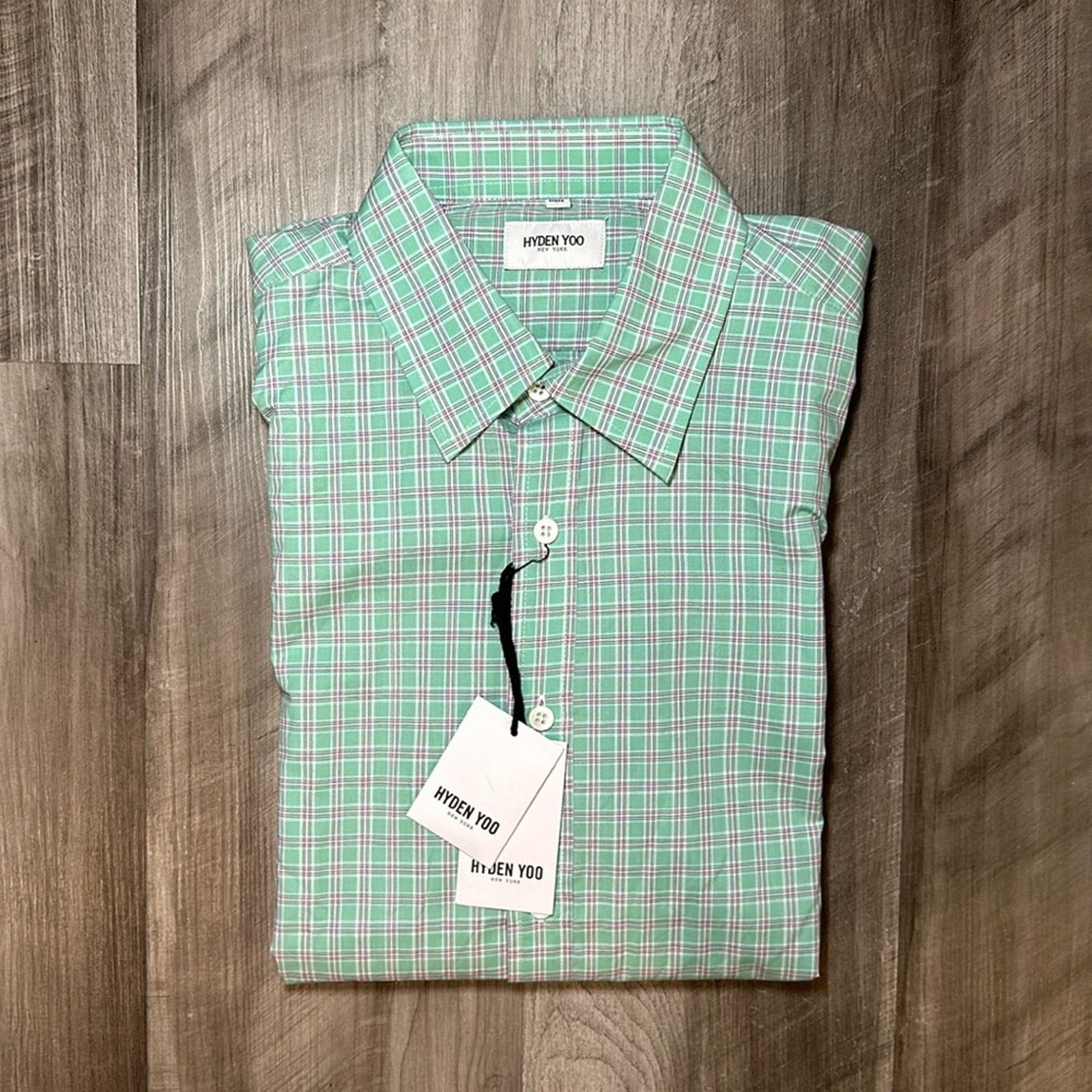 Hyden Yoo Hyden Yoo Multi Check Long Sleeve Button Down - Small Size US S / EU 44-46 / 1 - 1 Thumbnail
