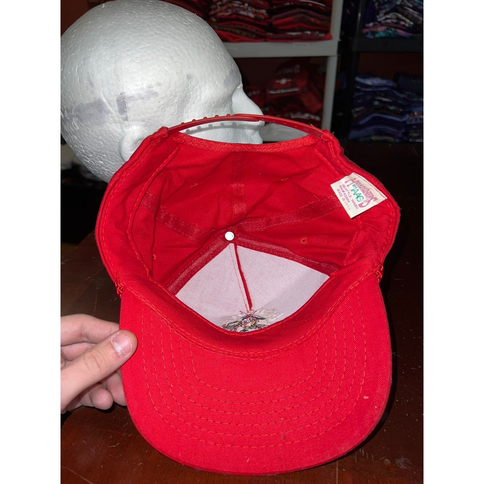 Vintage Vintage Red Robin Hat Snapback Roper Burger Cap VTG 90s OS Size ONE SIZE - 8 Thumbnail