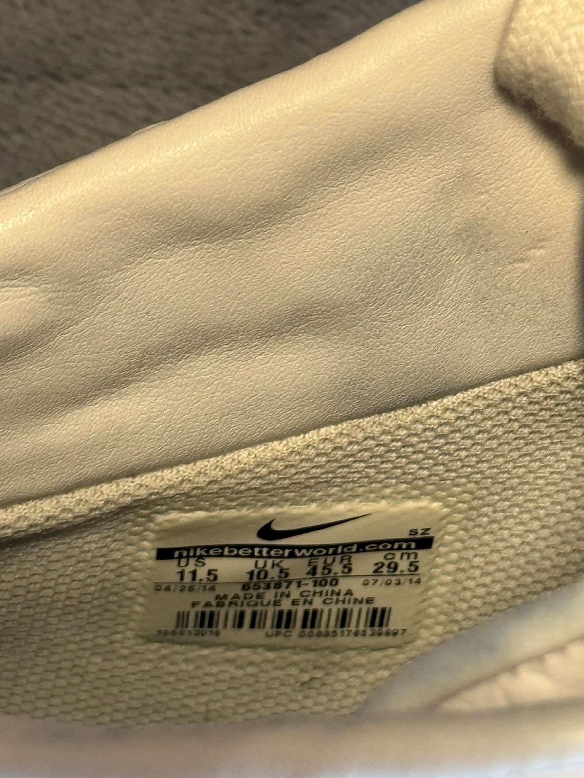 Nike NIKE KD VII NSW LIFESTYLE QS Size US 11.5 / EU 44-45 - 7 Thumbnail