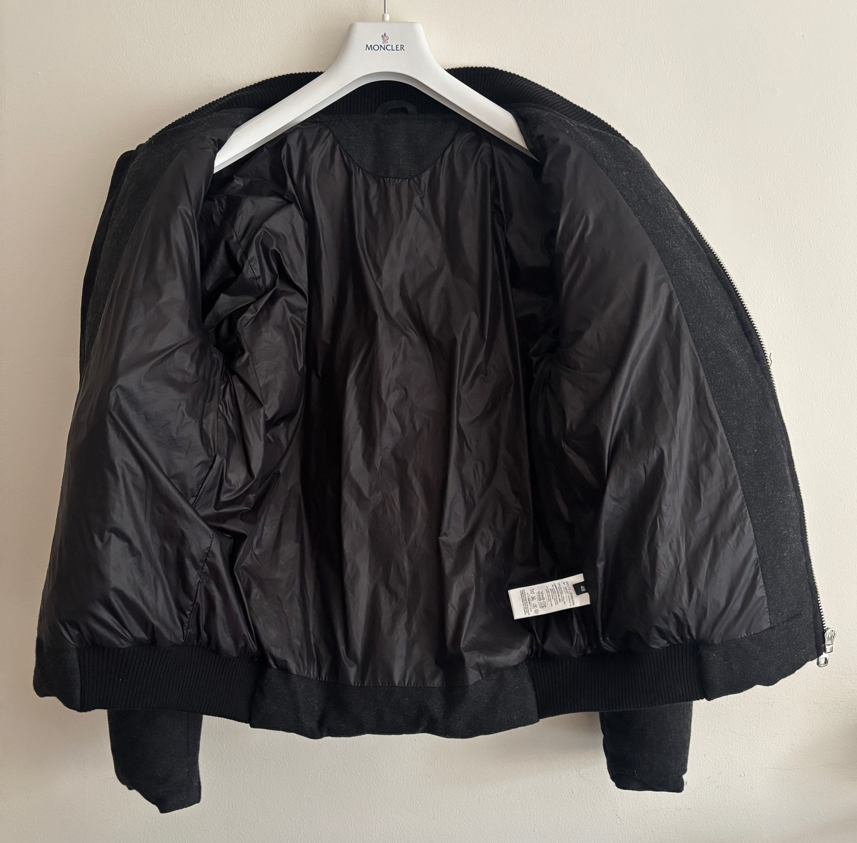Dolce & Gabbana Bird, Dog Patch Wool Down Bomber Jacket - 48 S- M Size US M / EU 48-50 / 2 - 9 Thumbnail