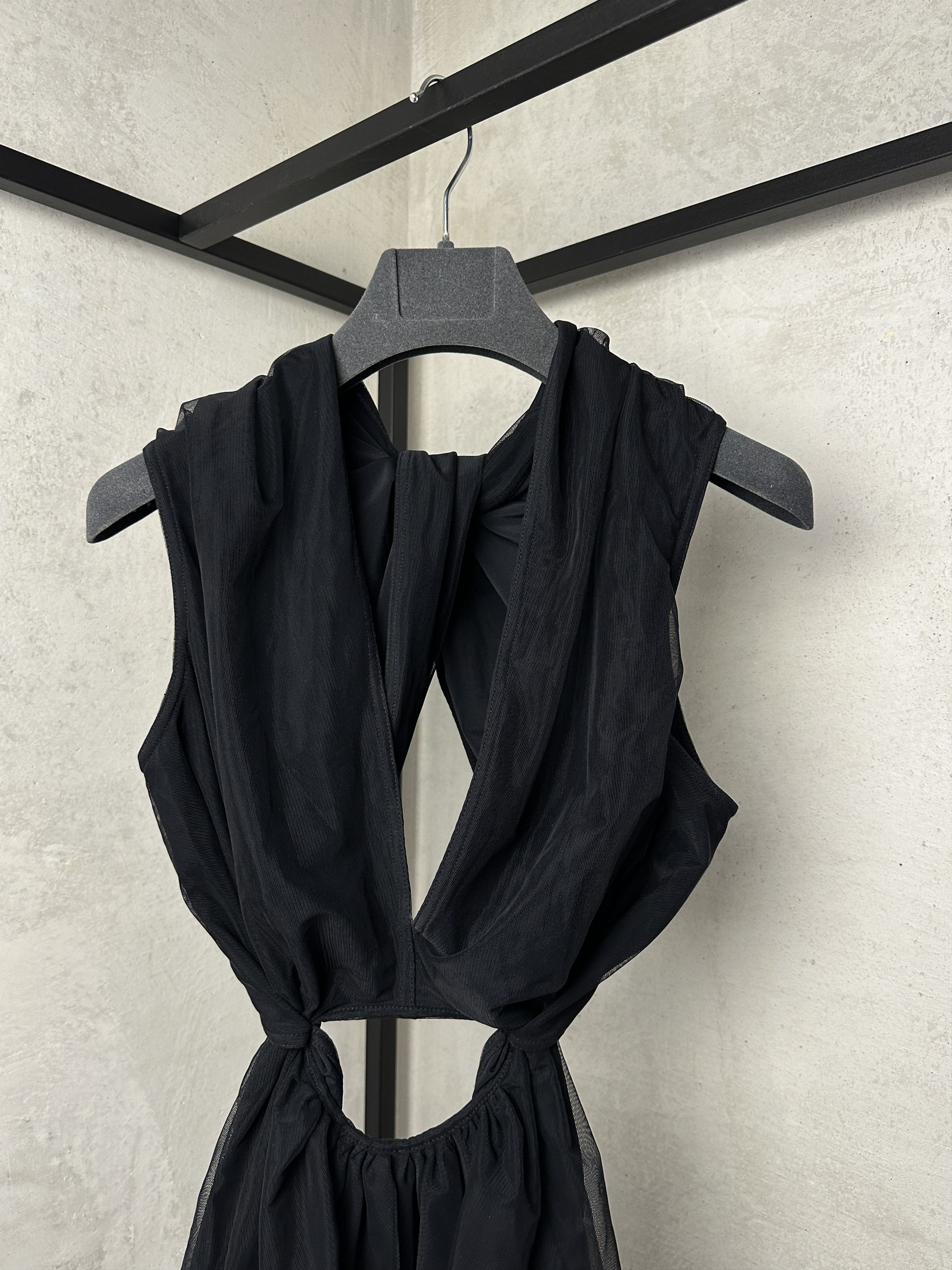 Rick Owens Rick Owens Phlegethon SS21 Glory Bather Black Bodysuit Size M / US 6-8 / IT 42-44 - 3 Thumbnail
