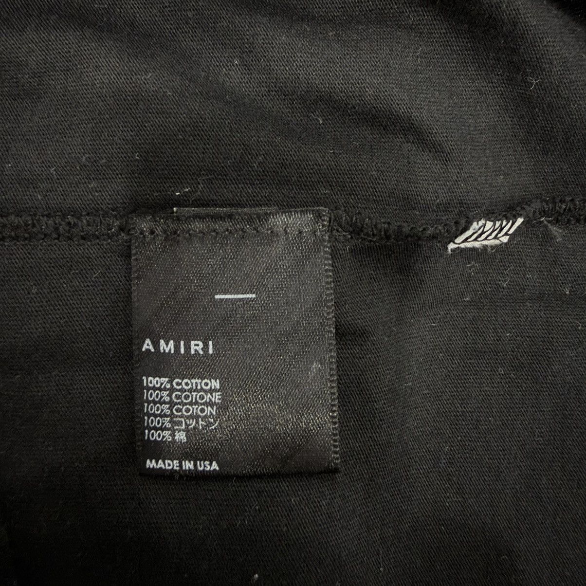 Amiri Amiri Preemo Record Tee Black Size US XS / EU 42 / 0 - 8 Thumbnail
