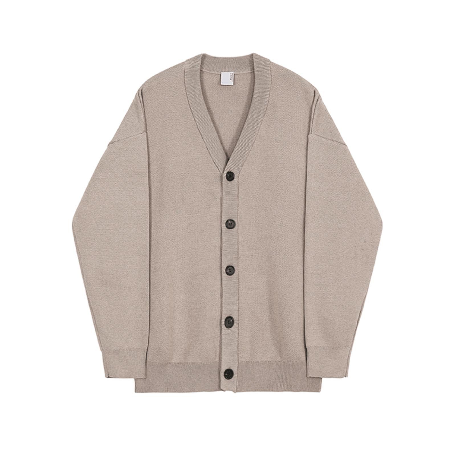 Other Gray Knit Button Up Cardigan Sweater Size US L / EU 52-54 / 3 - 3 Thumbnail