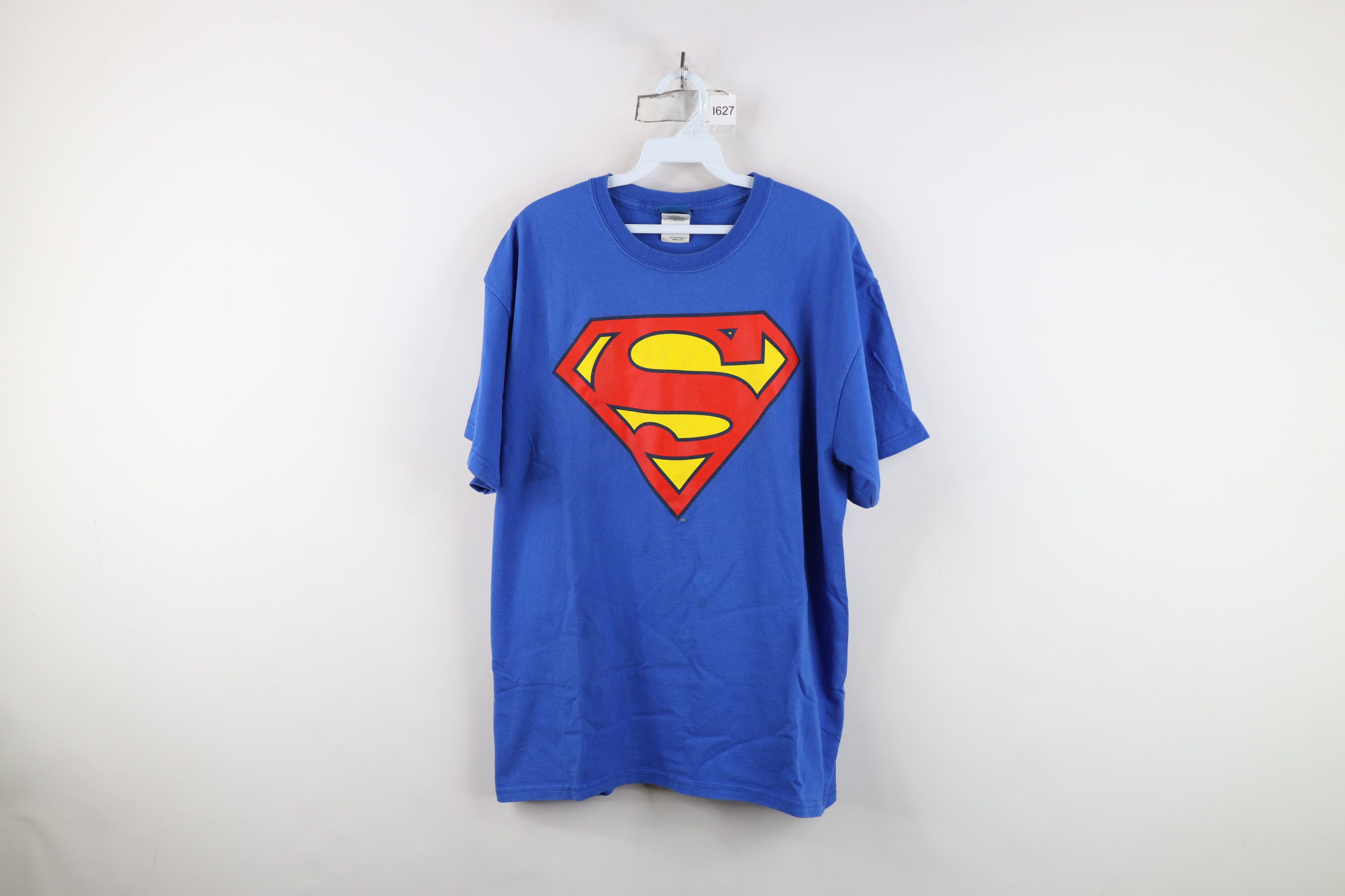 DC Comics Vintage Y2K DC Comics Superman Crest Short Sleeve T-Shirt Size US L / EU 52-54 / 3 - 1 Thumbnail