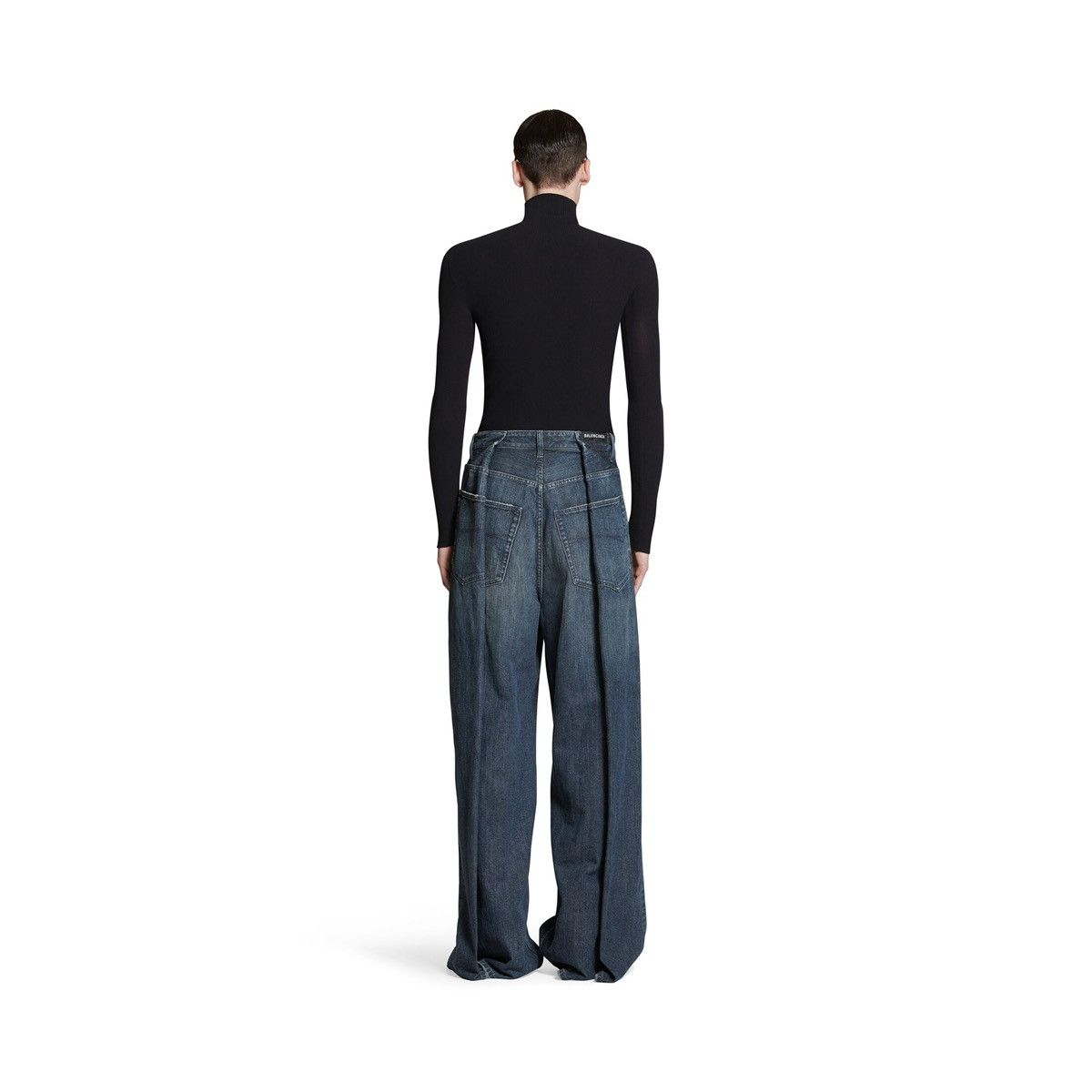 Balenciaga 🔥$2.8K VALUE🔥Balenciaga Double Side Oversized Pants Jeans Size US 32 / EU 48 - 4 Thumbnail