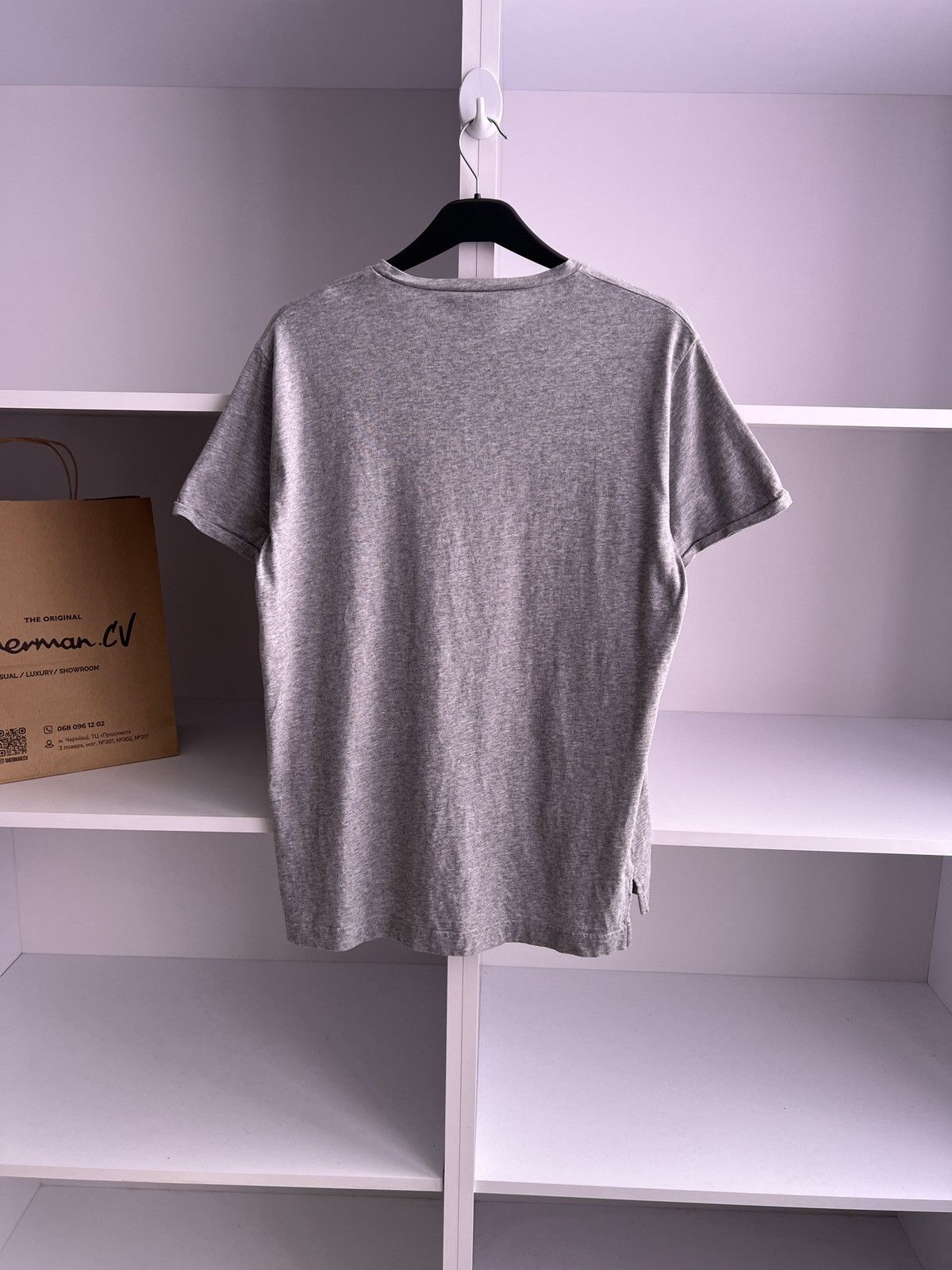 Vintage × Vivienne Westwood Vintage Vivienne Westwood Denim Gray T-Shirt Size US XL / EU 56 / 4 - 9 Thumbnail
