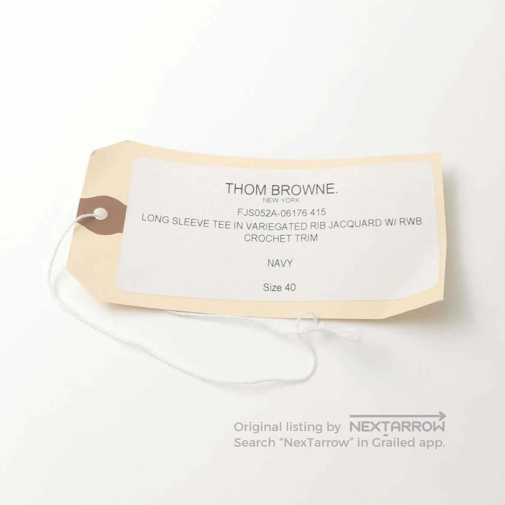 Thom Browne Thom Browne Cotton Colorblock Stripe Crewneck Knit. Size M / US 6-8 / IT 42-44 - 2 Thumbnail
