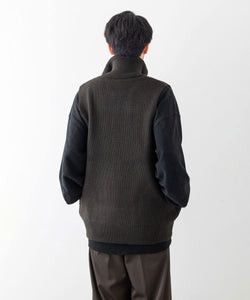 Stein stein - OVERSIZED DRIVERS KNIT ZIP VEST Size US M / EU 48-50 / 2 - 5 Thumbnail