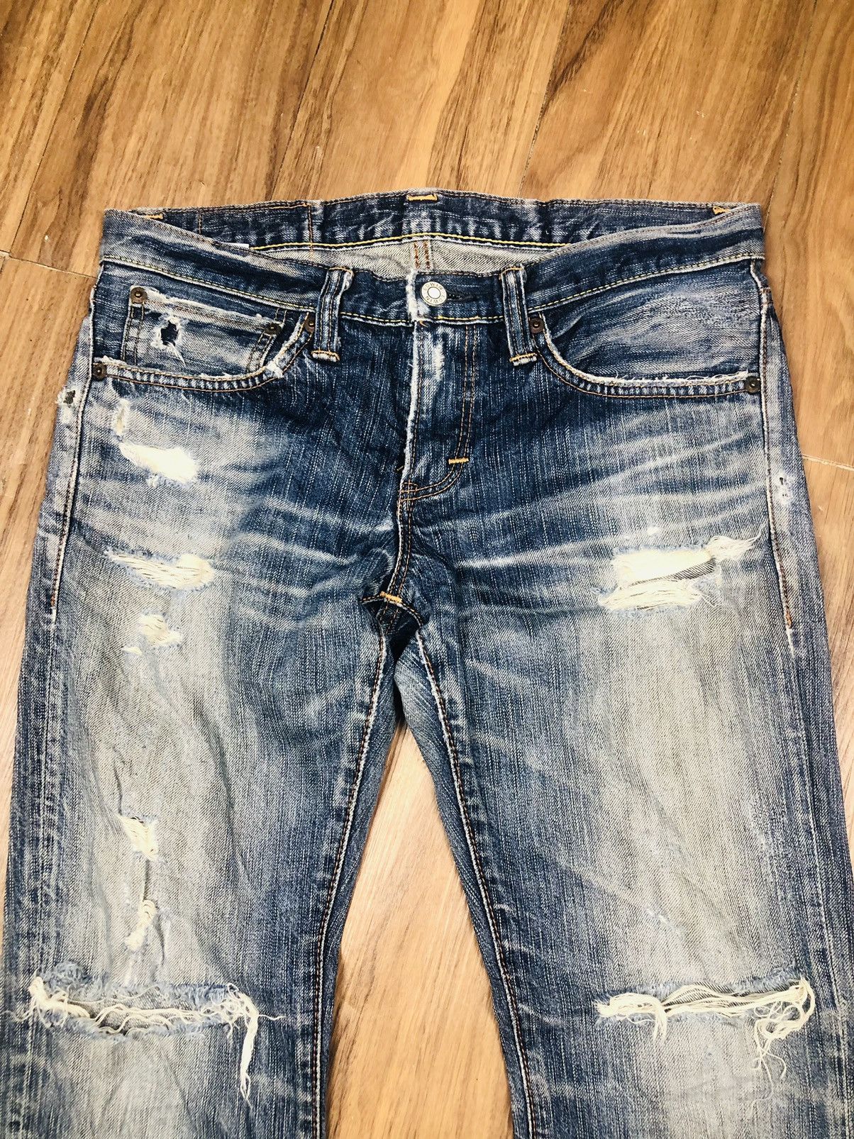 Edwin Edwin Distressed Jeans (21) Size US 32 / EU 48 - 3 Thumbnail